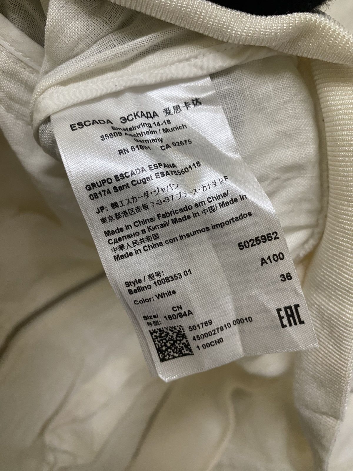 Escada Sport VINTAGE ESCADA SPORT ZIPPER JACKET Size XS / US 0-2 / IT 36-38 - 6 Thumbnail