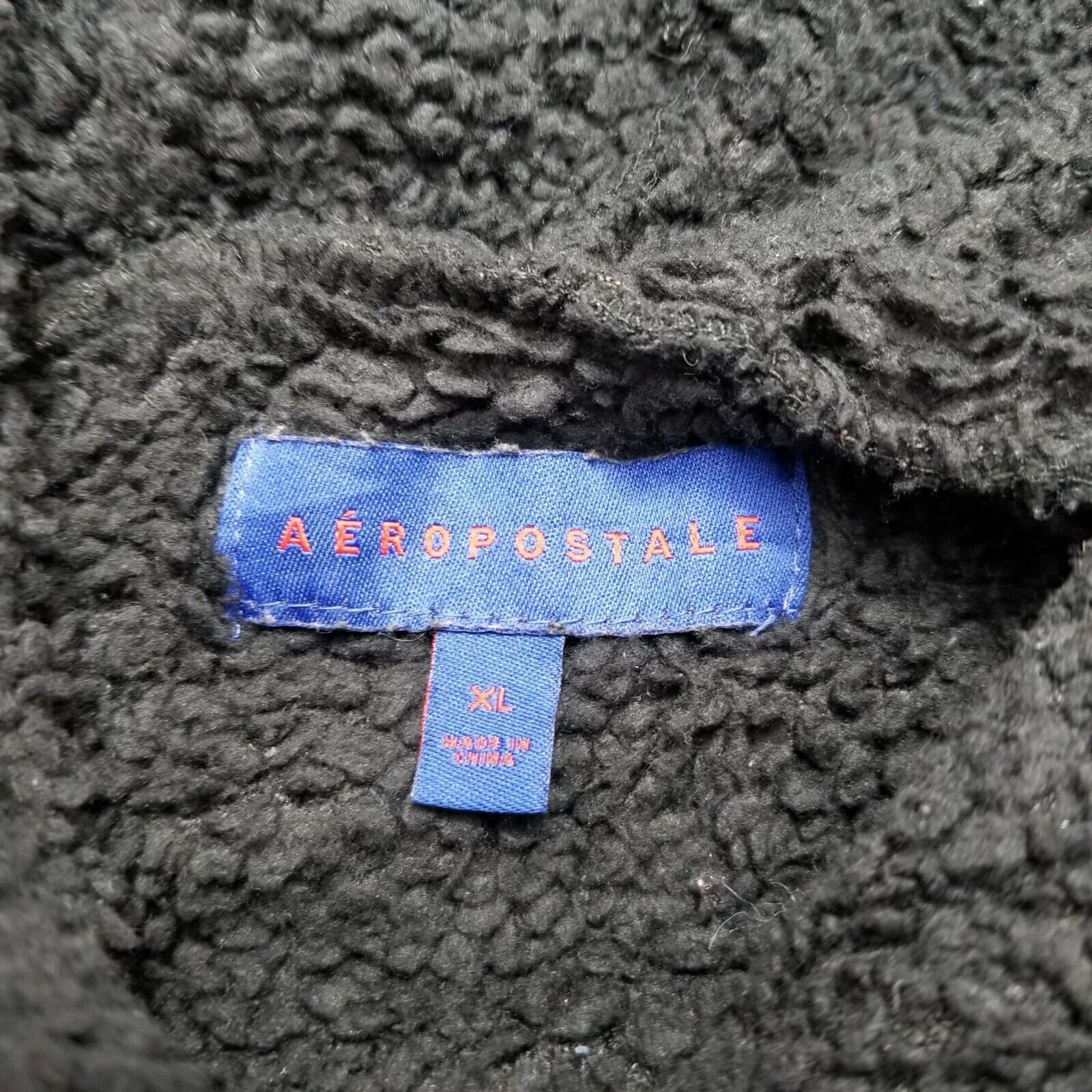 Aeropostale Aeropostale Sherpa Sweater Mens XL Hooded Pockets Pullover Size US XL / EU 56 / 4 - 7 Thumbnail
