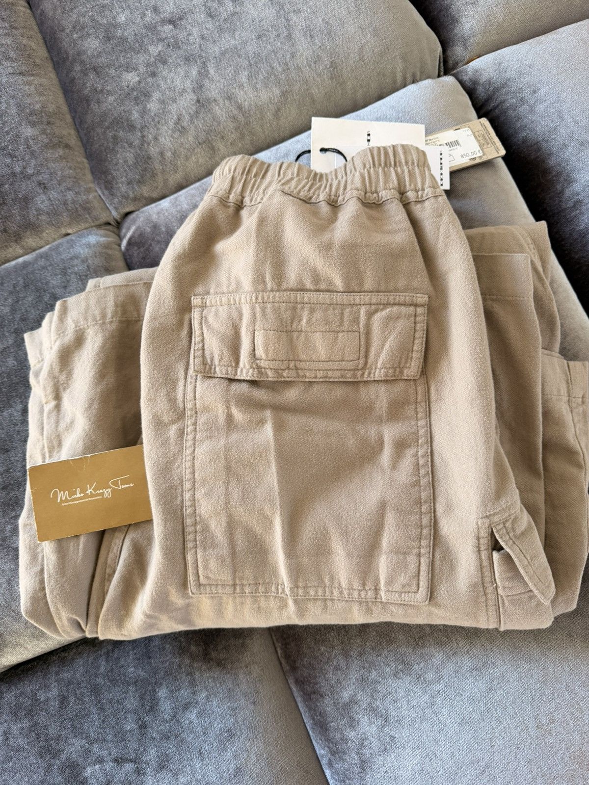 Rick Owens Drkshdw BNWT $885 Rick Owens Drkshdw Double Cargo Jumbo Belas Woven Size US 36 / EU 52 - 16 Thumbnail