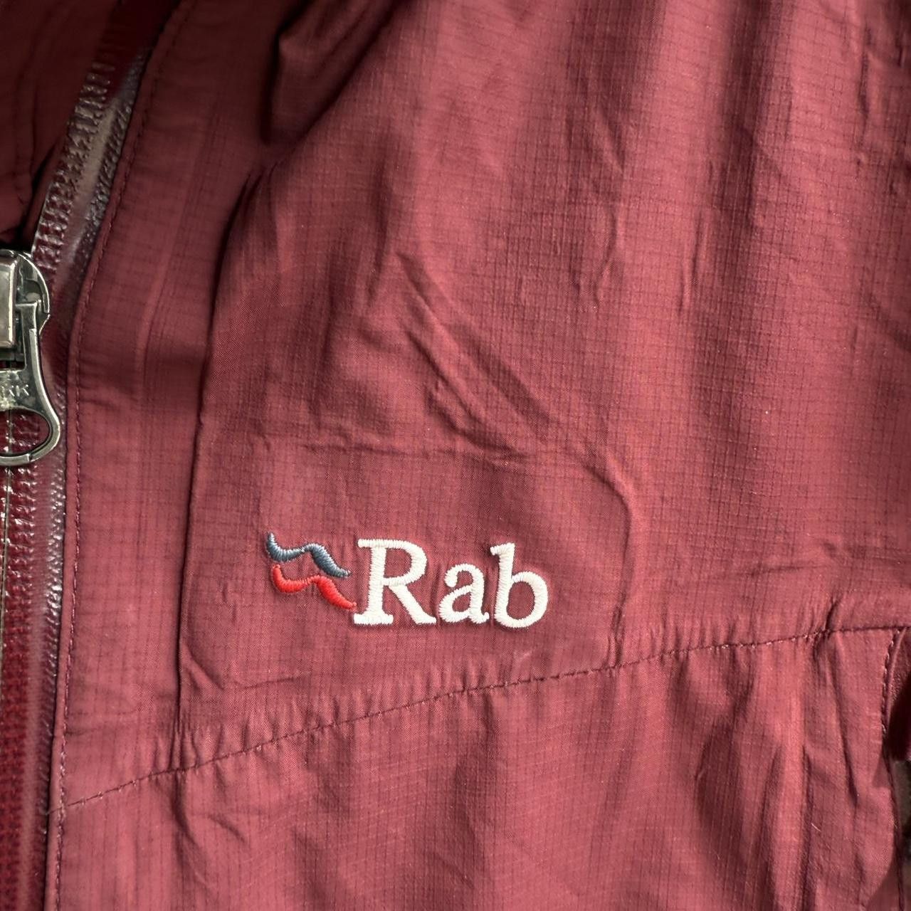 Rab Rab red waterproof jacket with hood Windbreaker Size M / US 6-8 / IT 42-44 - 6 Thumbnail
