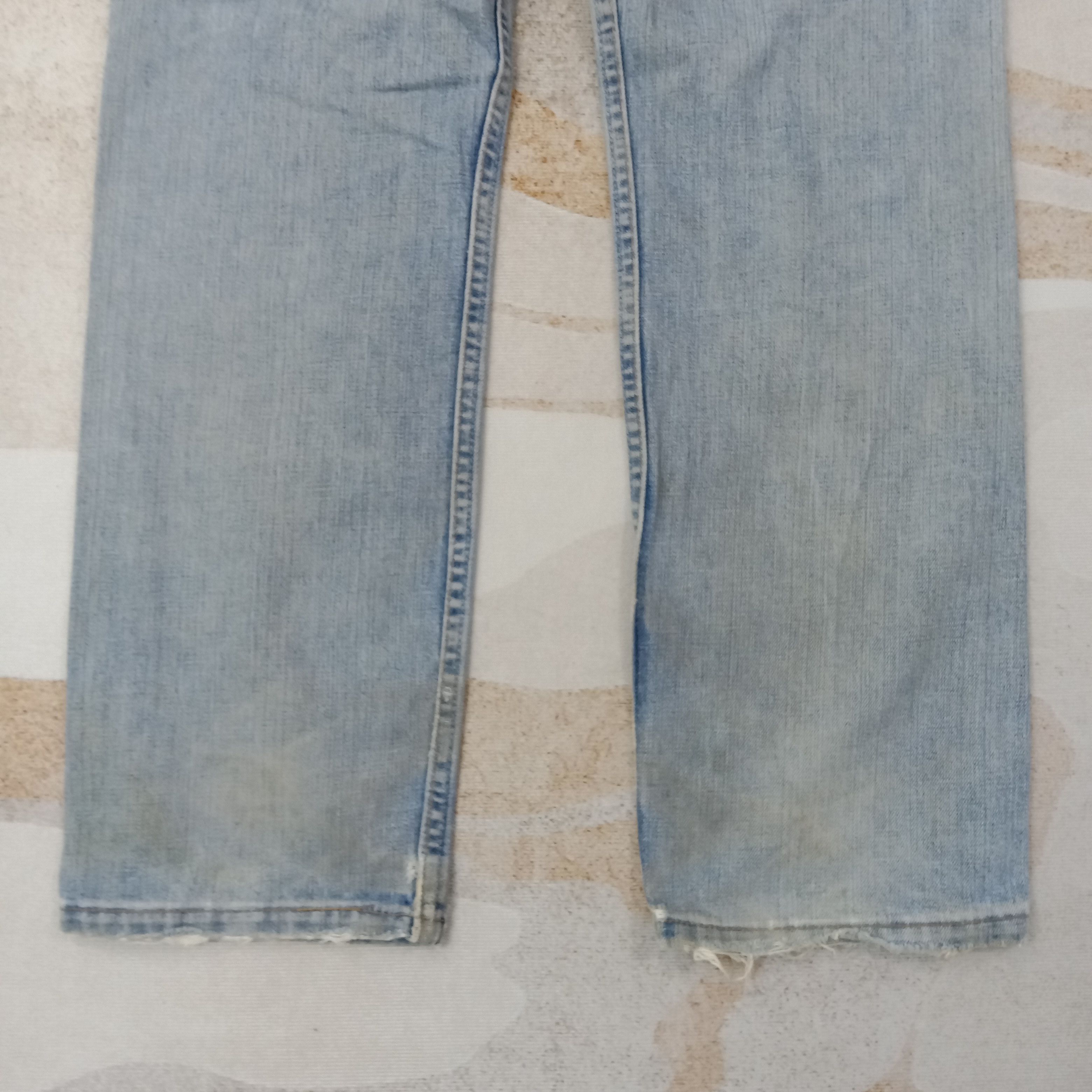 Levi's Levi's 501 American Distressed Style Denim Jeans C228N35 Size US 28 / EU 44 - 9 Thumbnail