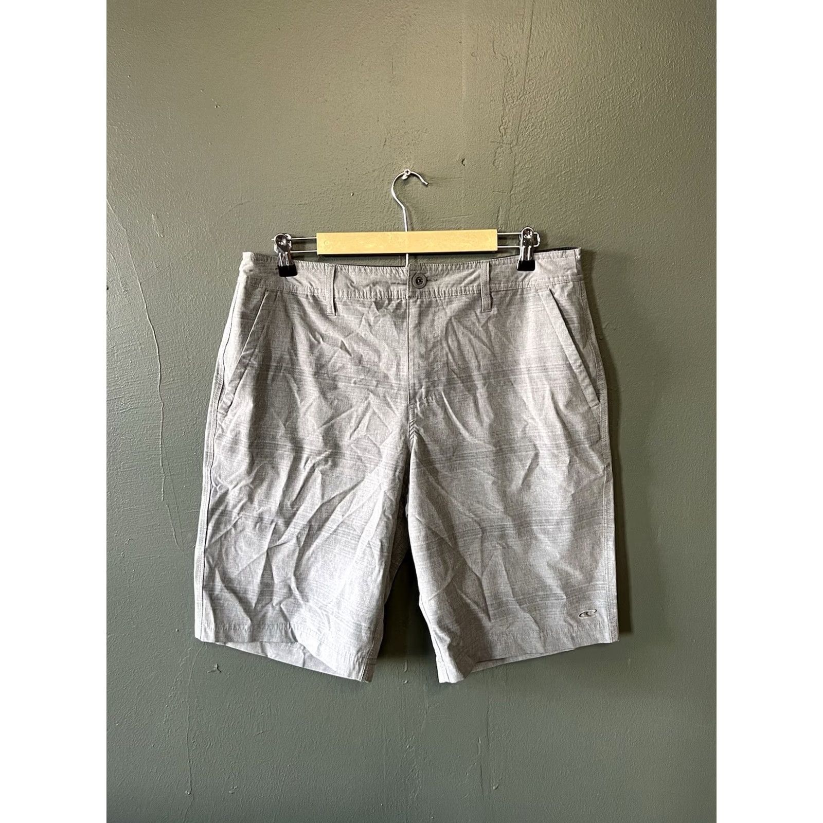 O'Neill O'Neill Mens Gray Chino Hybrid Board Shorts Size 34 Size US 34 / EU 50 - 2 Thumbnail