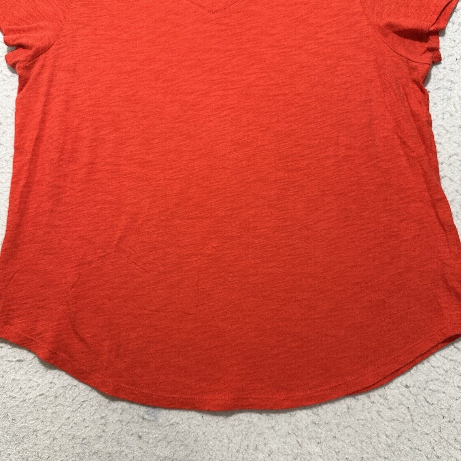 Old Navy Old Navy Everywear XL V-Neck T Shirt Orange/Red Pullover Size XL / US 12-14 / IT 48-50 - 7 Thumbnail