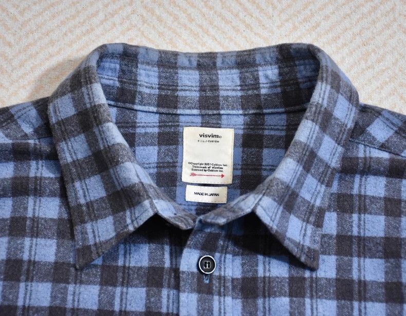 Visvim 22aw Pioneer Khadi Check plaid shirt-2506