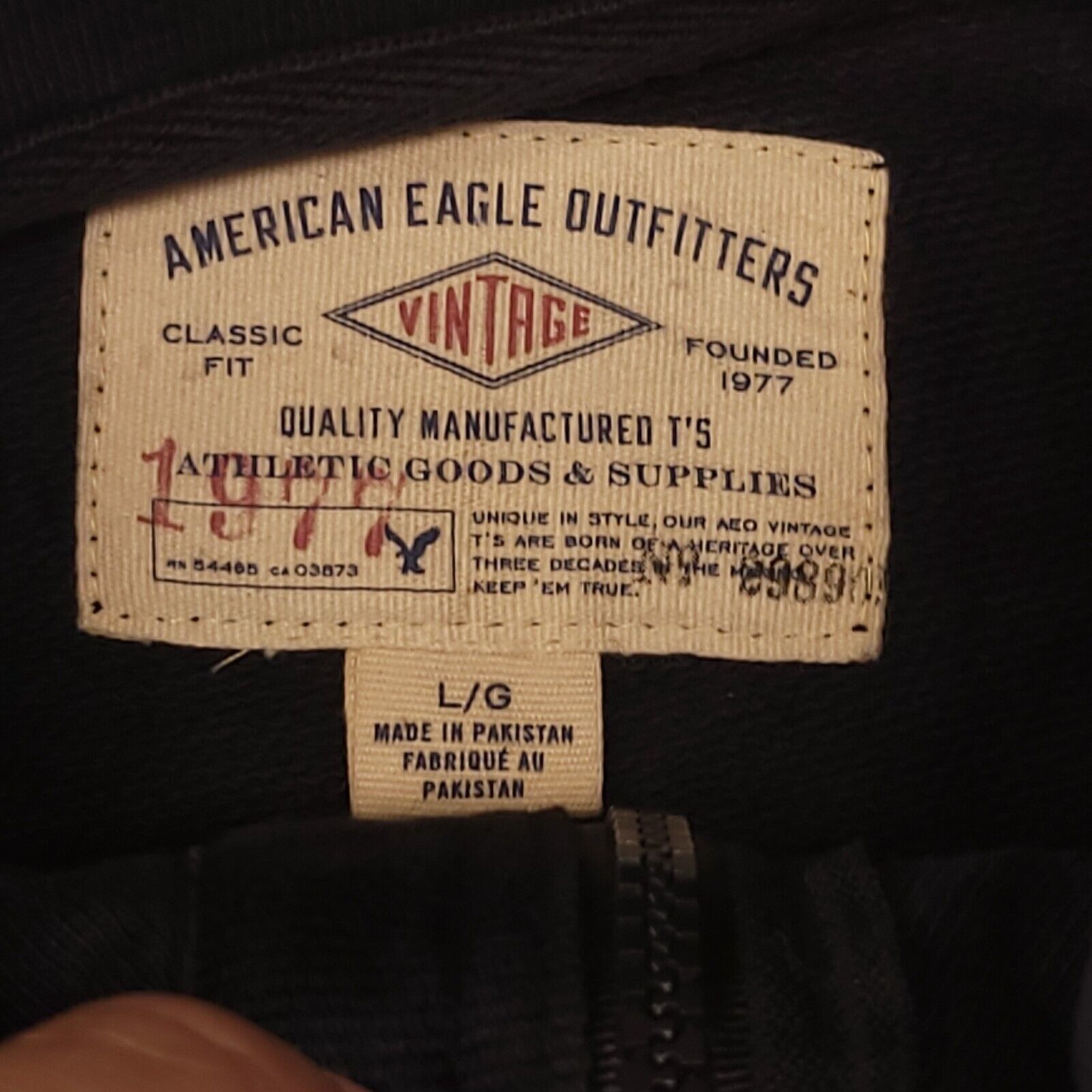 American Eagle Outfitters American Eagle Long Sleeve T-Shirt Adult Mens Size L Black Size US L / EU 52-54 / 3 - 3 Thumbnail