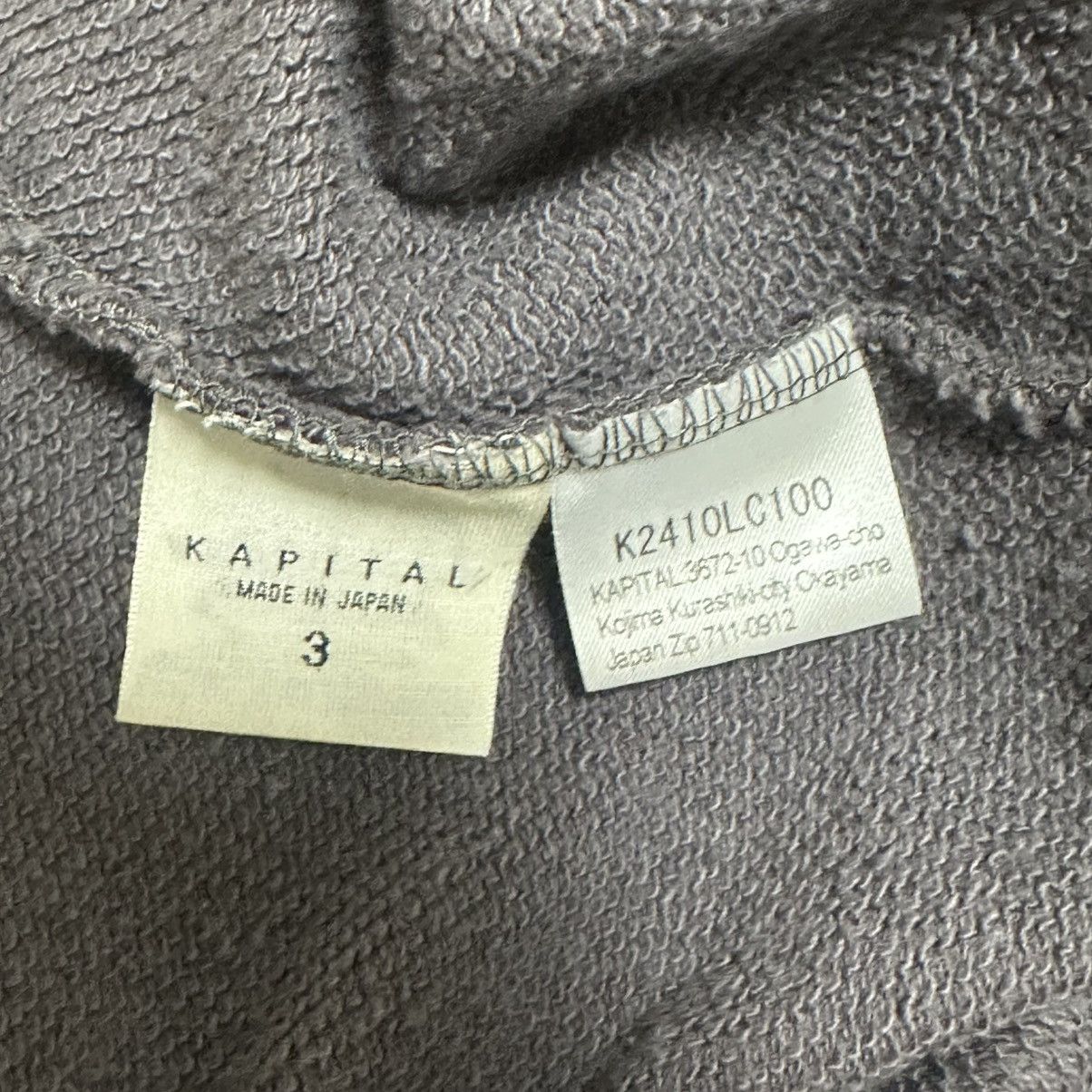Kapital KAPITAL Hooded Sweatshirt (BUSTER PECKISH RAINBOWY pt) Size US L / EU 52-54 / 3 - 4 Thumbnail