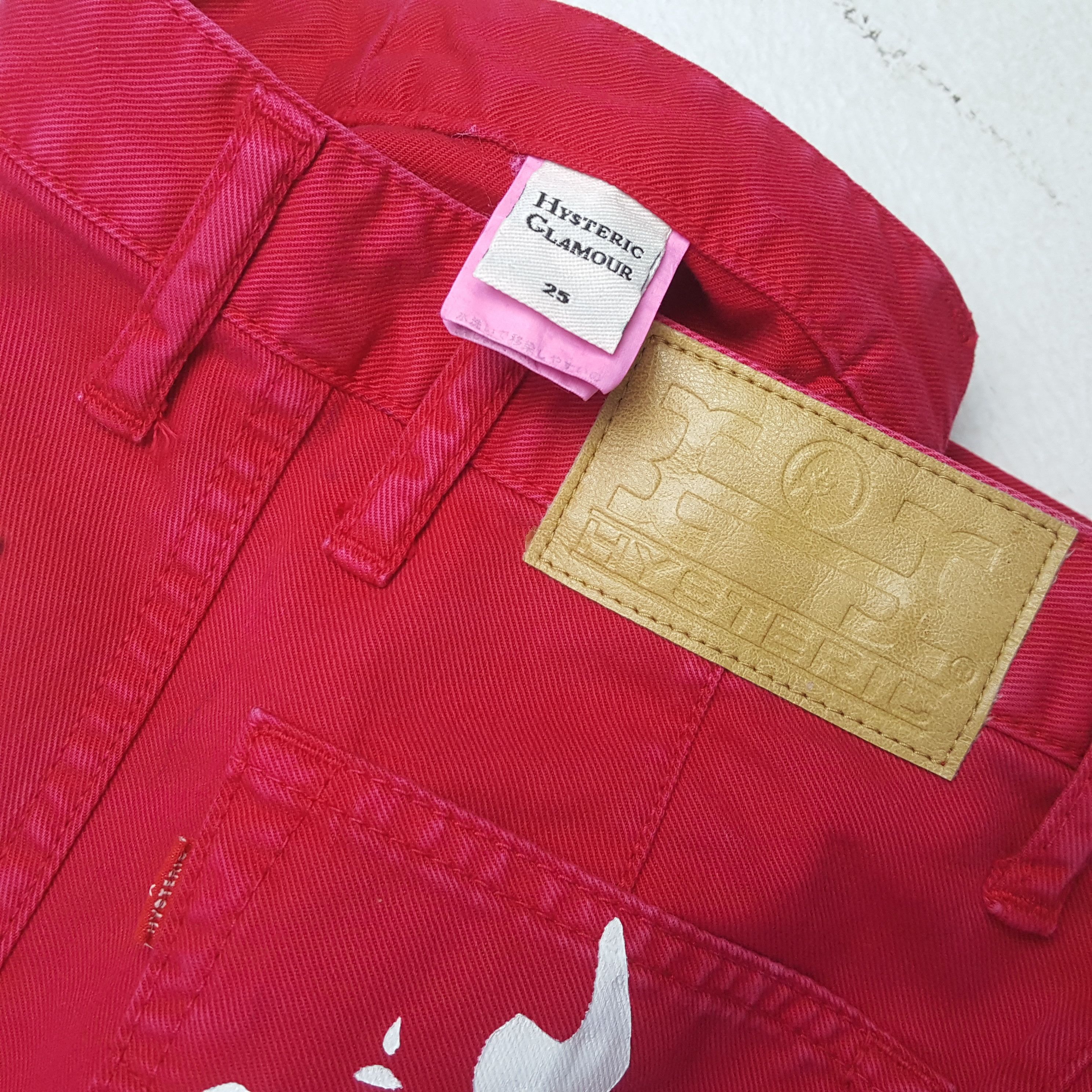Hysteric Glamour × Japanese Brand × Vintage HYSTERIC GLAMOUR Japanese Brand Custom Art Jeans Size 25" / US 0 / IT 36 - 14 Thumbnail