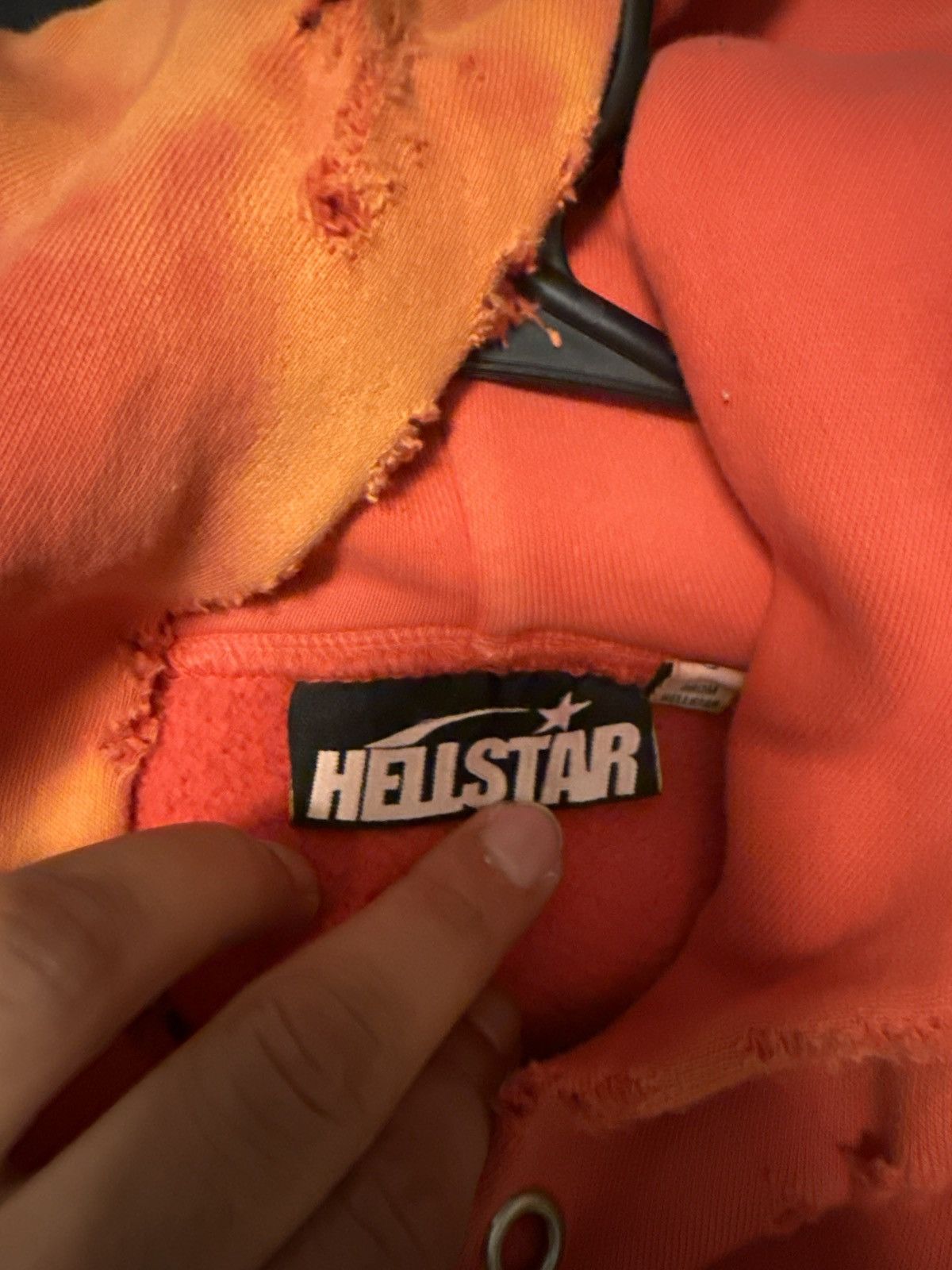 HELLSTAR HELLSTAR RECORDS LAVA PULLOVER HOODIE Size US M / EU 48-50 / 2 - 5 Thumbnail