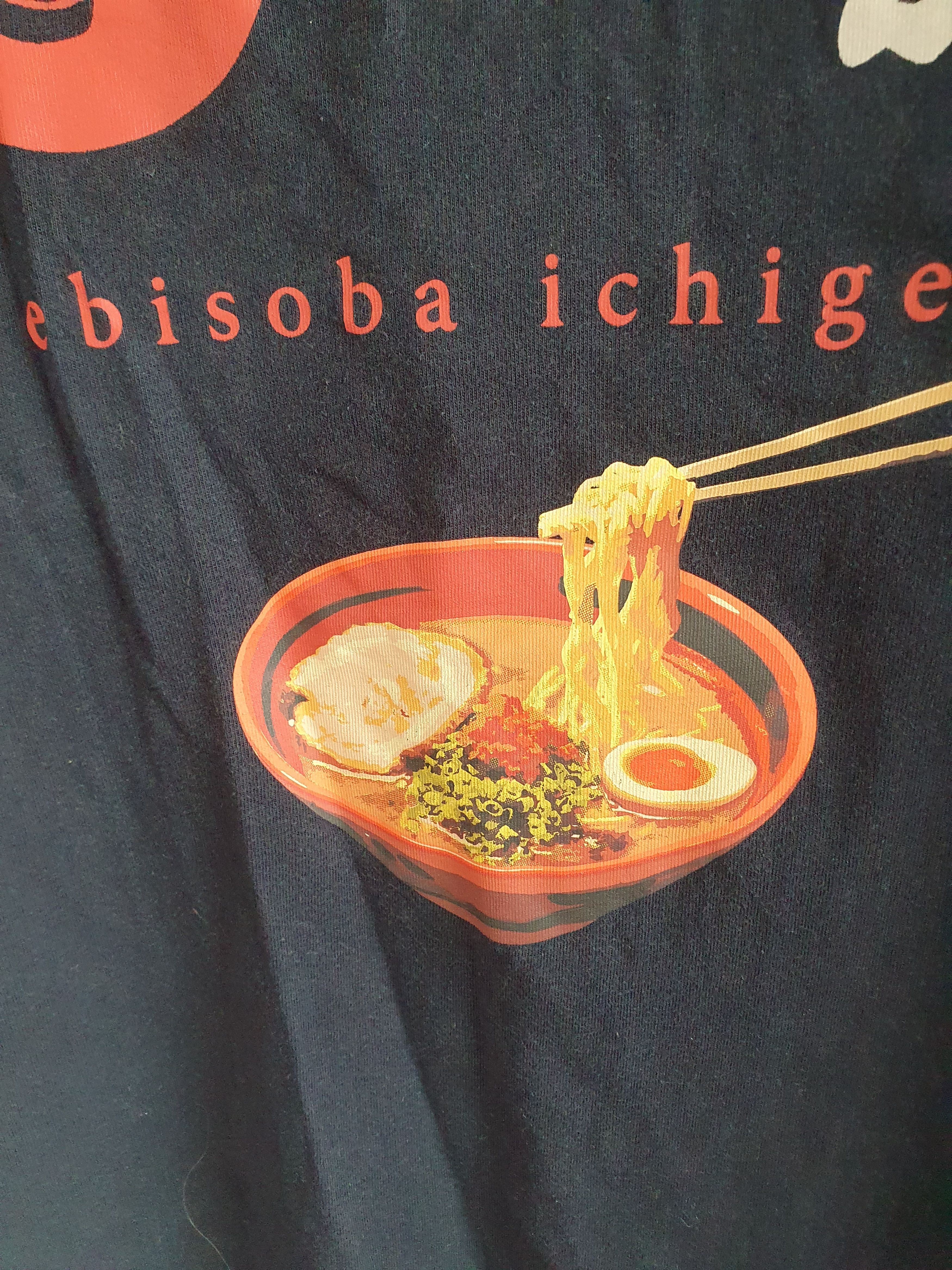 Uniqlo Uniqlo x Ramen Ebisoba Ichigen t-shirt Double Sided sz M Size US M / EU 48-50 / 2 - 5 Thumbnail