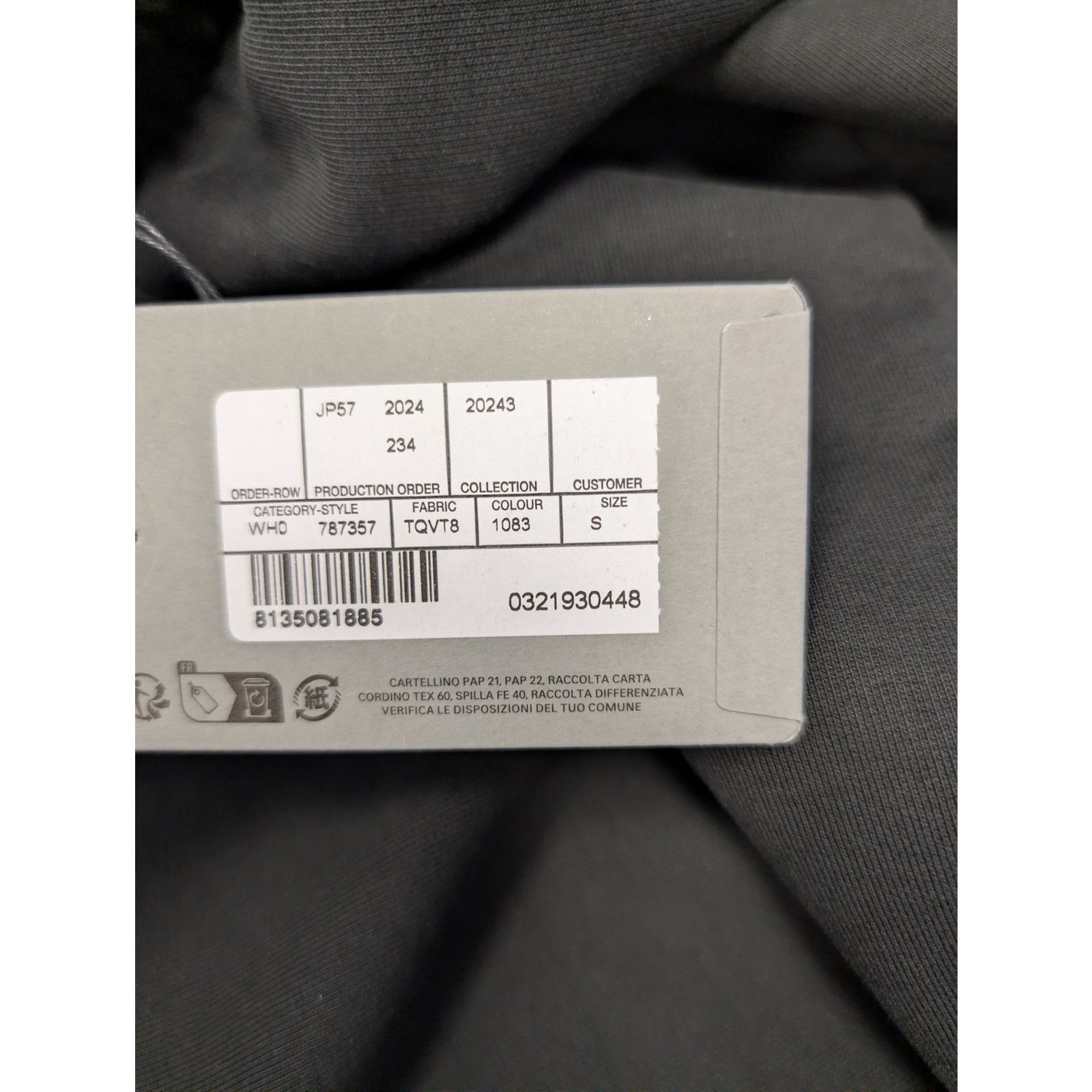 Balenciaga o1rshd1 Activewear Molleton Archetype Baggy Sweatpants Black Size US 30 / EU 46 - 22 Thumbnail