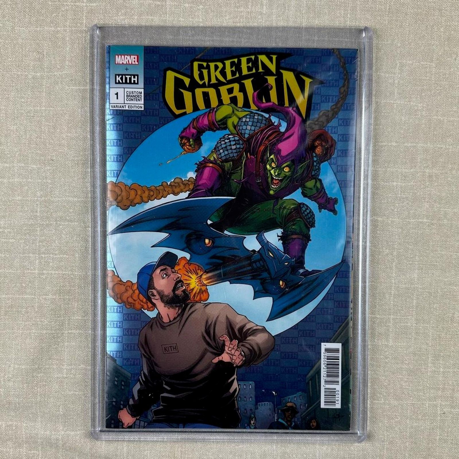 Kith Kith 2024 Exclusive Marvel Comic Blue Variant Size ONE SIZE - 1 Thumbnail