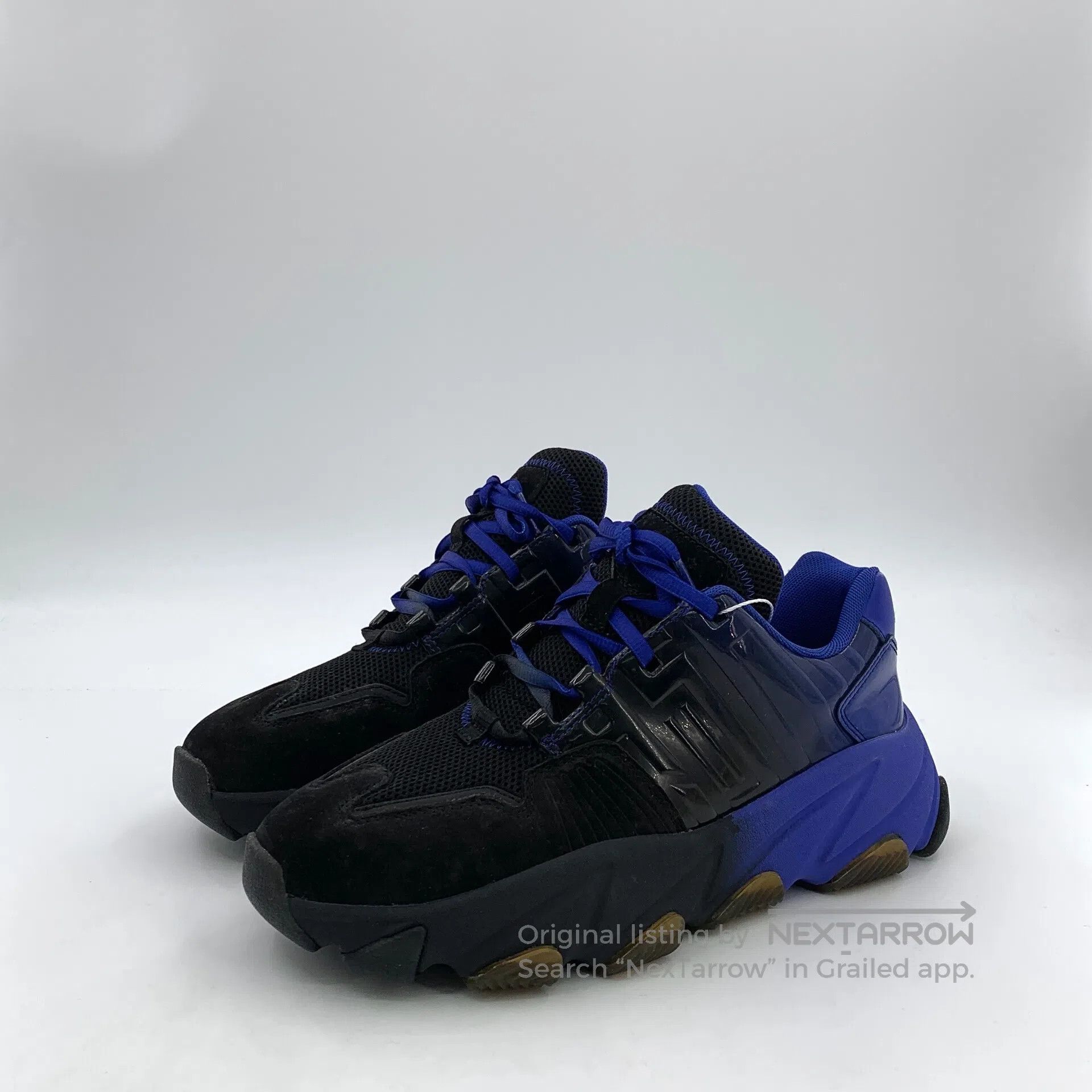 ASH Ash Contrast Color Laced Casual Flat Dad Shoes| Size US 5 / EU 37 - 1 Thumbnail