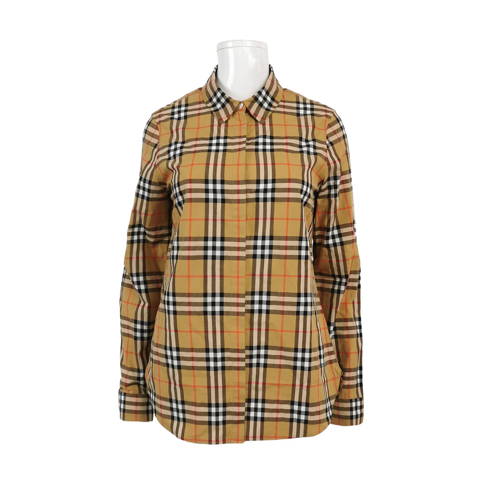 Burberry Burberry Women s Button Ups Size S / US 4 / IT 40 - 1 Thumbnail