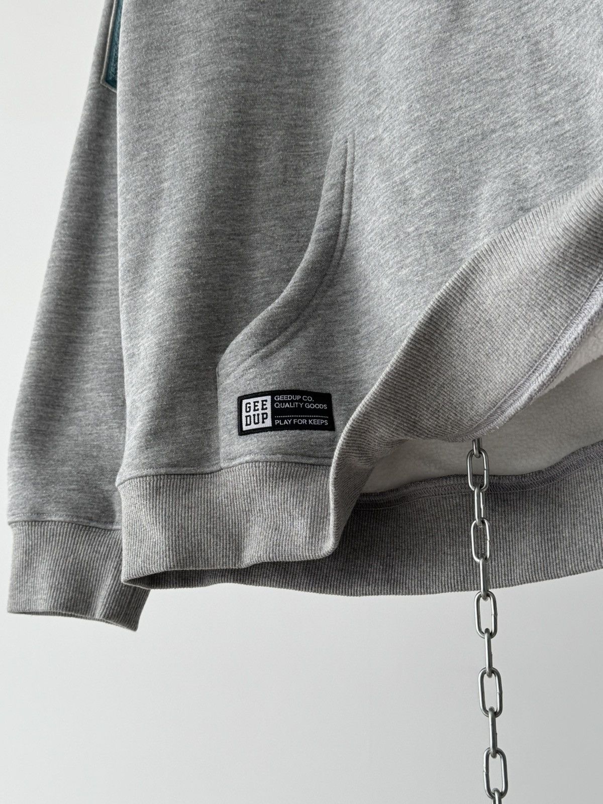 Other Geedup. Team Logo Streetwear Grey Hoodie Size US XL / EU 56 / 4 - 6 Thumbnail