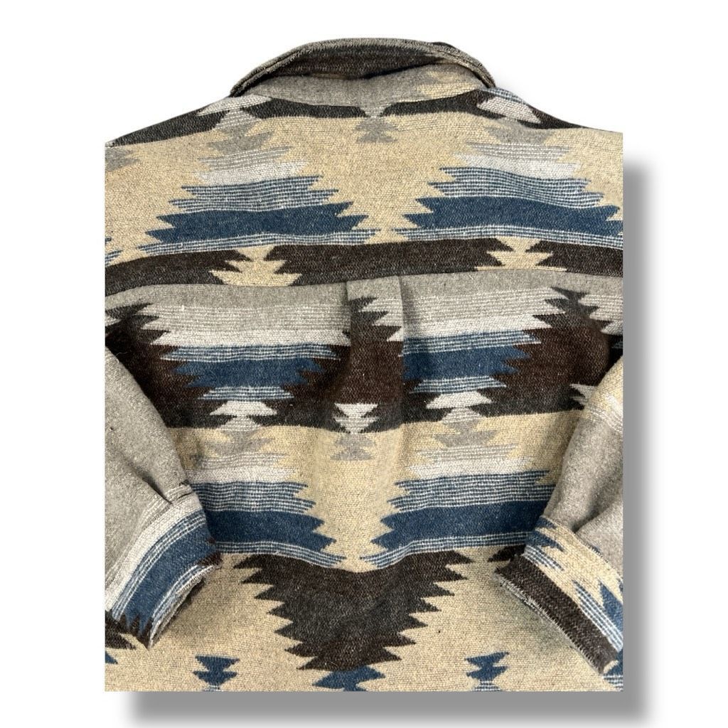 Other La Miel Eldora Western Southwestern Aztec Boxy Oversized Dis Size L / US 10 / IT 46 - 5 Thumbnail