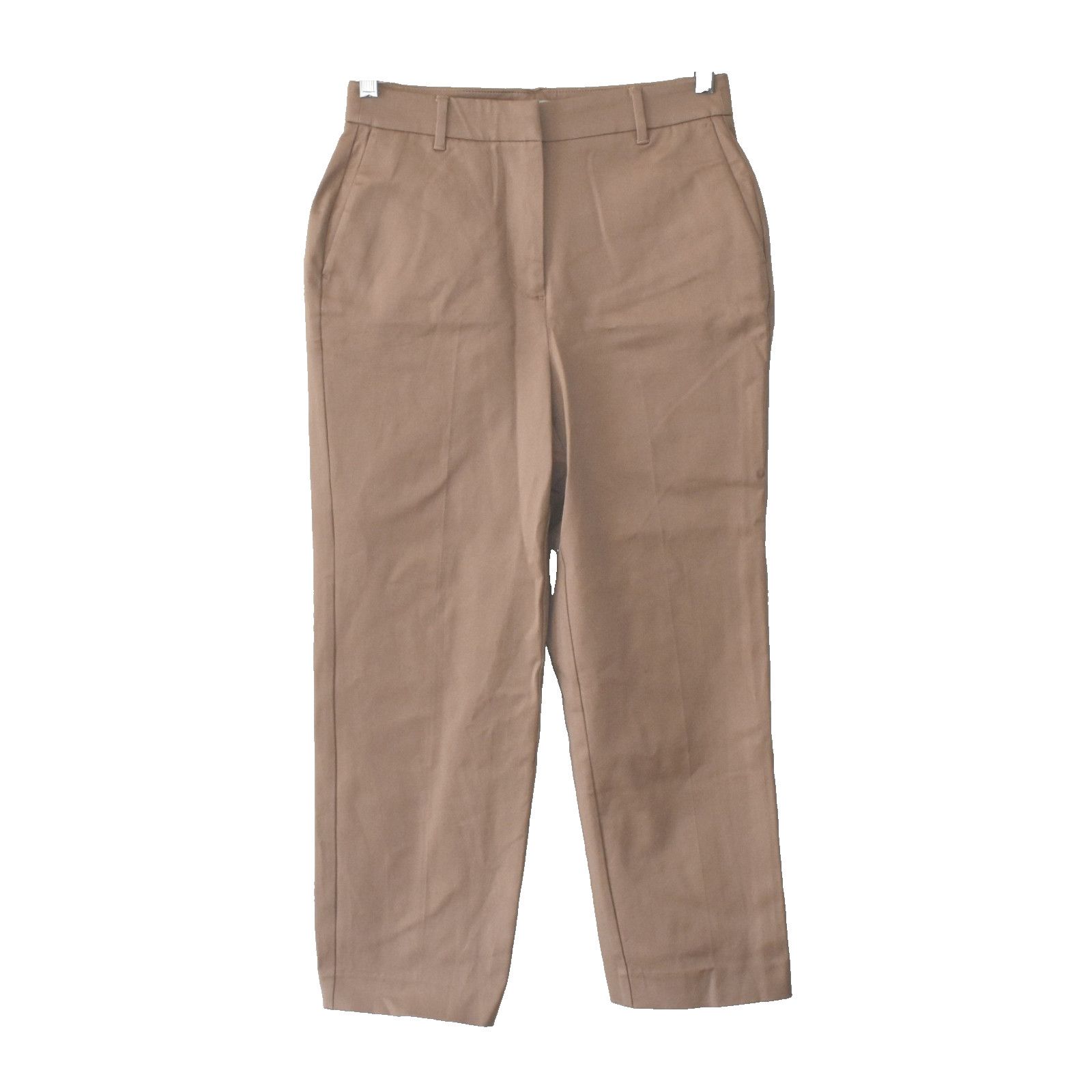 Boden NWT BODEN Neutrals Cotton Twill Petite Trouser Pants Size 4P Size 27" / US 4 / IT 40 - 1 Thumbnail