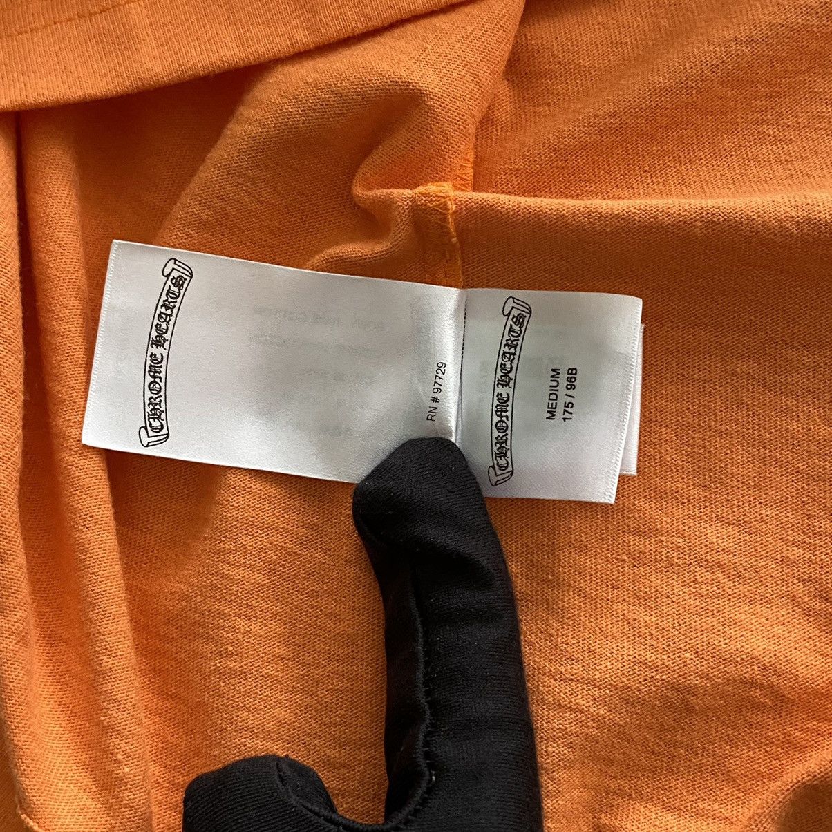 Chrome Hearts CHROME HEARTS Matty Boy Link Build T Shirt ORANGE Size US M / EU 48-50 / 2 - 8 Thumbnail