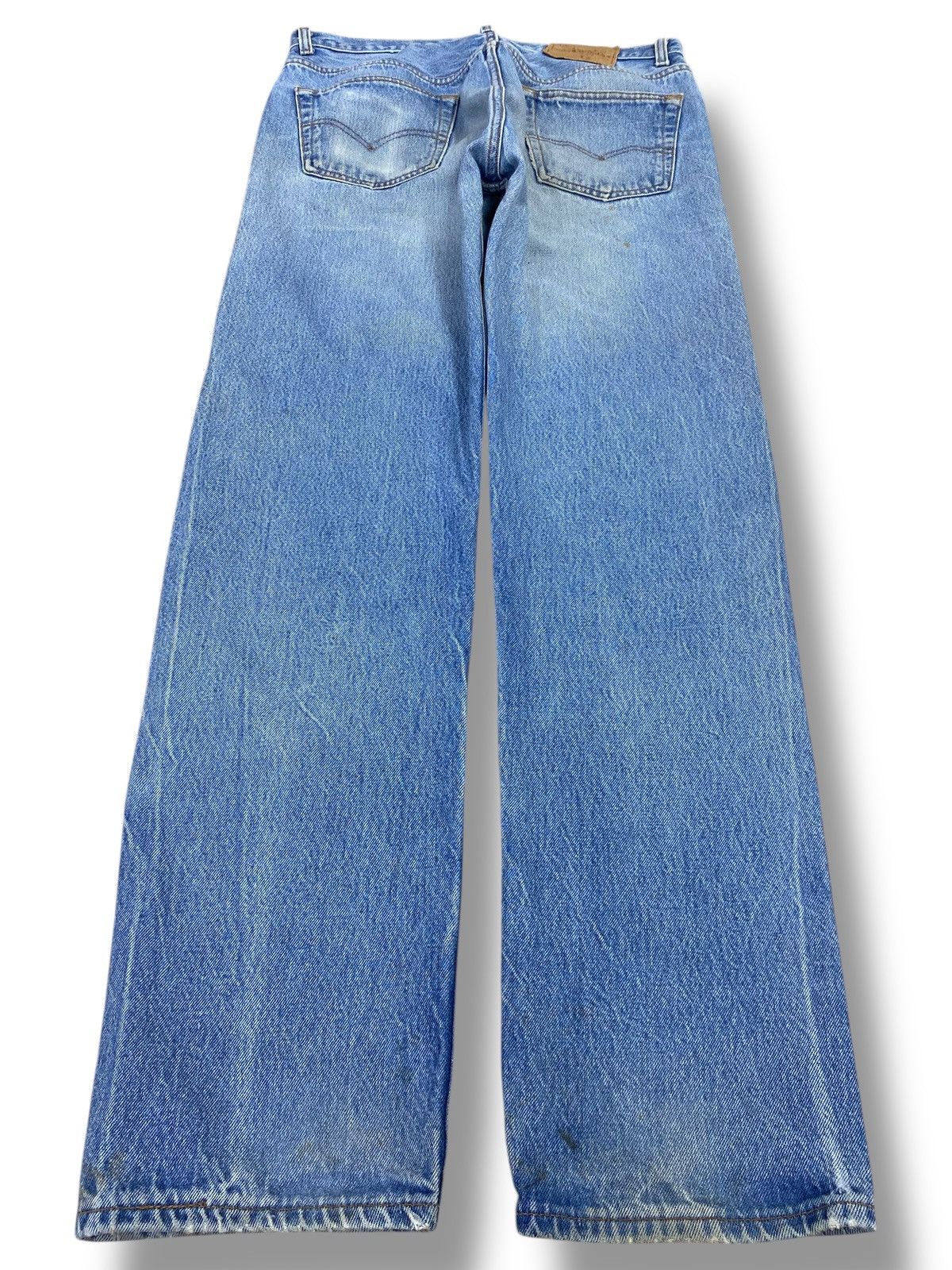 Levi's Levi’s Faded Wash Whiskered Style Straight Leg Jeans Size US 32 / EU 48 - 3 Thumbnail