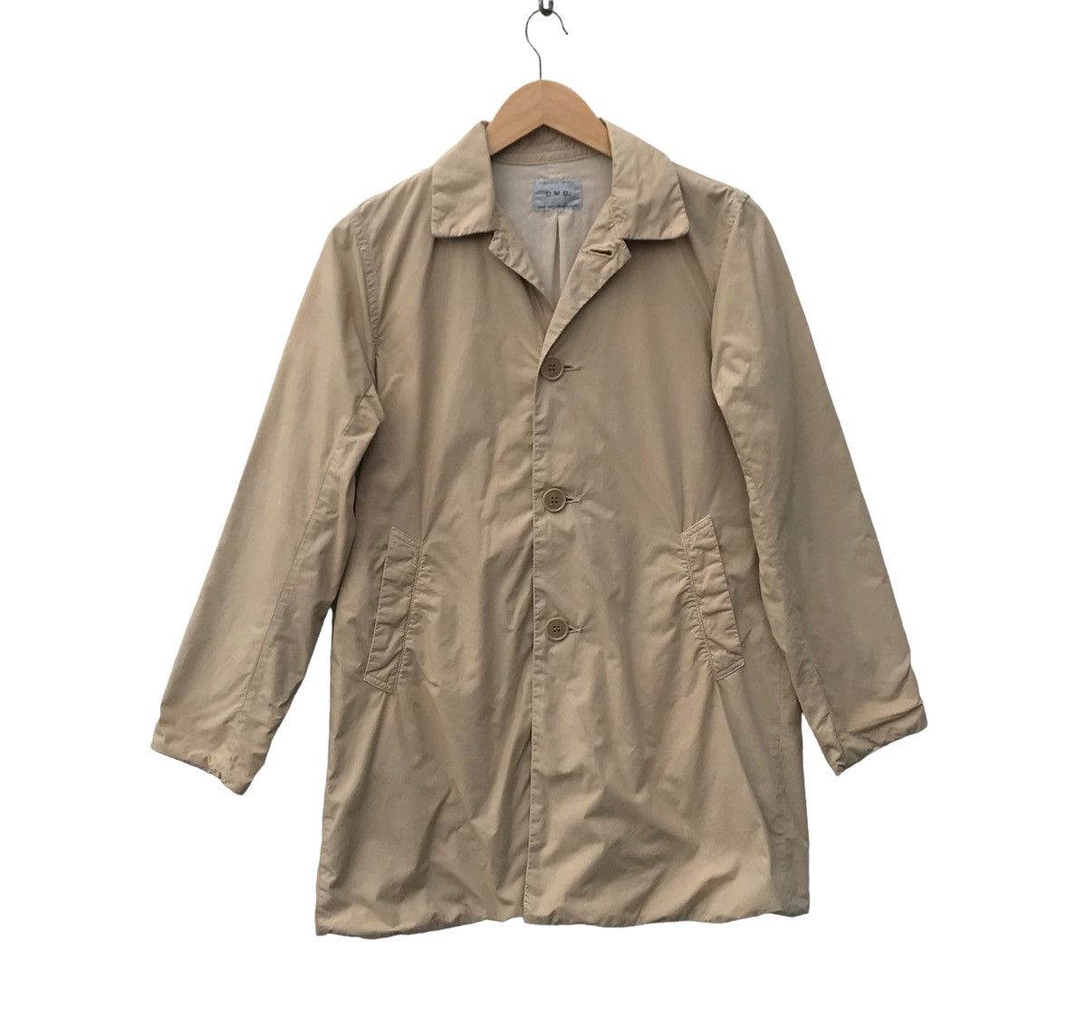 Japanese Brand Vintage Domingo DMG Japan Light Coat DMG Long Jacket Size US S / EU 44-46 / 1 - 1 Thumbnail