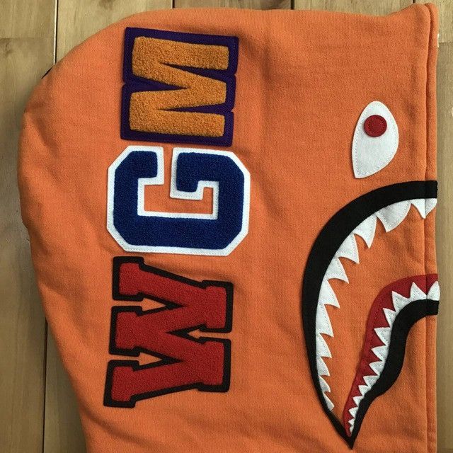 Bape BAPE Crazy color shark full zip hoodie a bathing ape Size US L / EU 52-54 / 3 - 4 Thumbnail