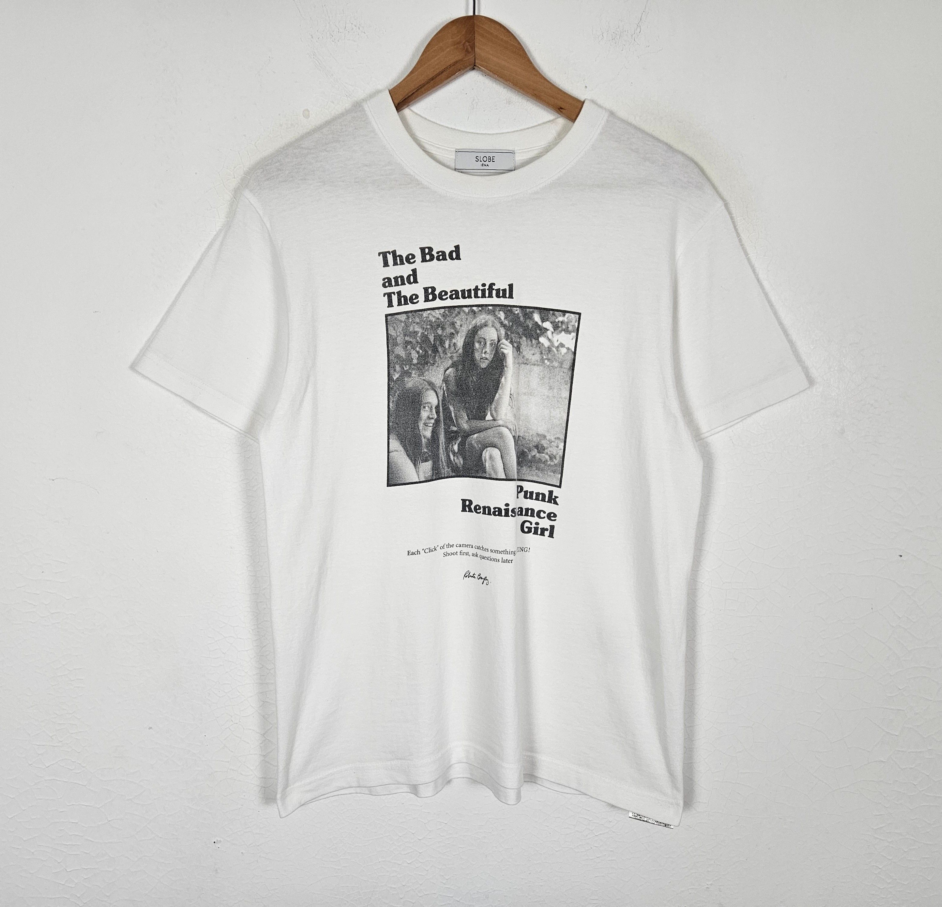 Vintage Vintage Punk Renaissance Girl by ROBERTA BAYLEY photo tee Size US M / EU 48-50 / 2 - 2 Thumbnail
