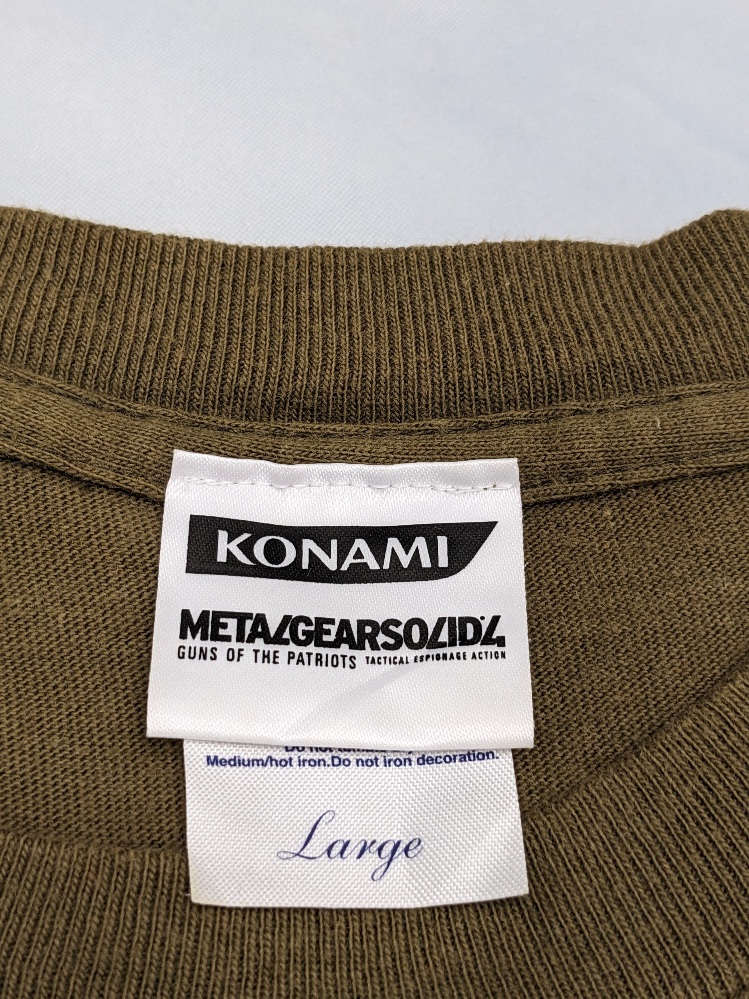 Playstation METAL GEAR SOLID 4 KOJIMA ANIME PLAYSTATION Size US L / EU 52-54 / 3 - 11 Thumbnail