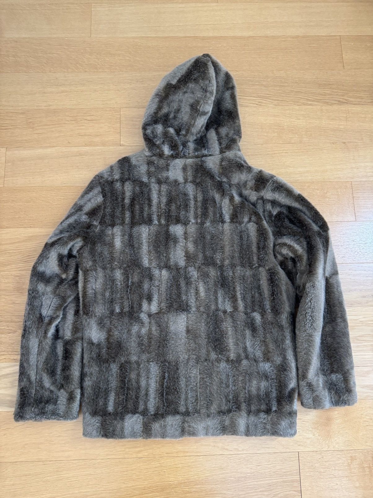 Supreme Supreme FW15 Faux Fur Hooded Zip Coat Size US M / EU 48-50 / 2 - 4 Thumbnail