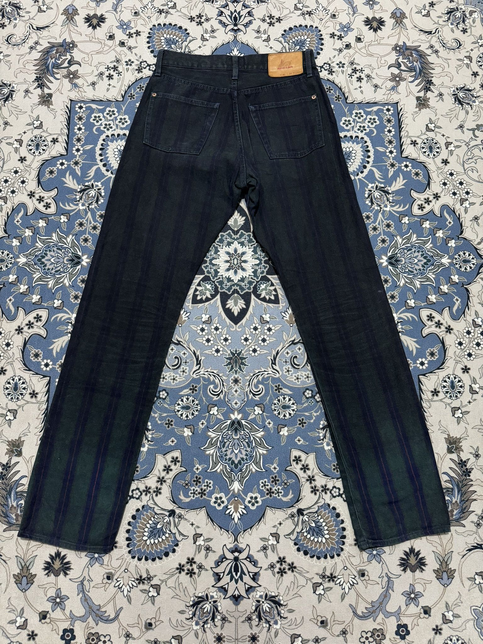 Beauty Beast × General Research × Paul Smith Red Ear Vintage Paul Smith Red Ear Tartan Checked Jeans Size US 30 / EU 46 - 2 Thumbnail