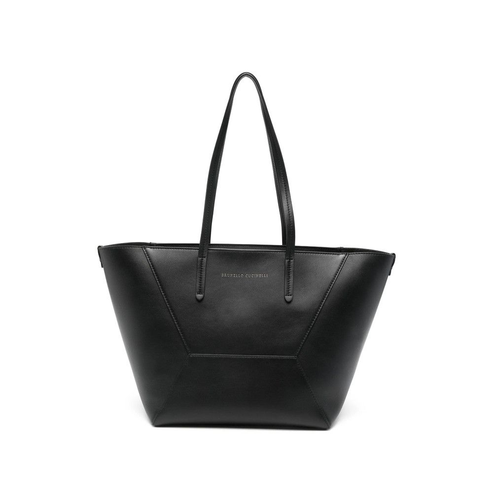 Brunello Cucinelli Brunello Cucinelli BLACK Tote Bags Size ONE SIZE - 1 Thumbnail