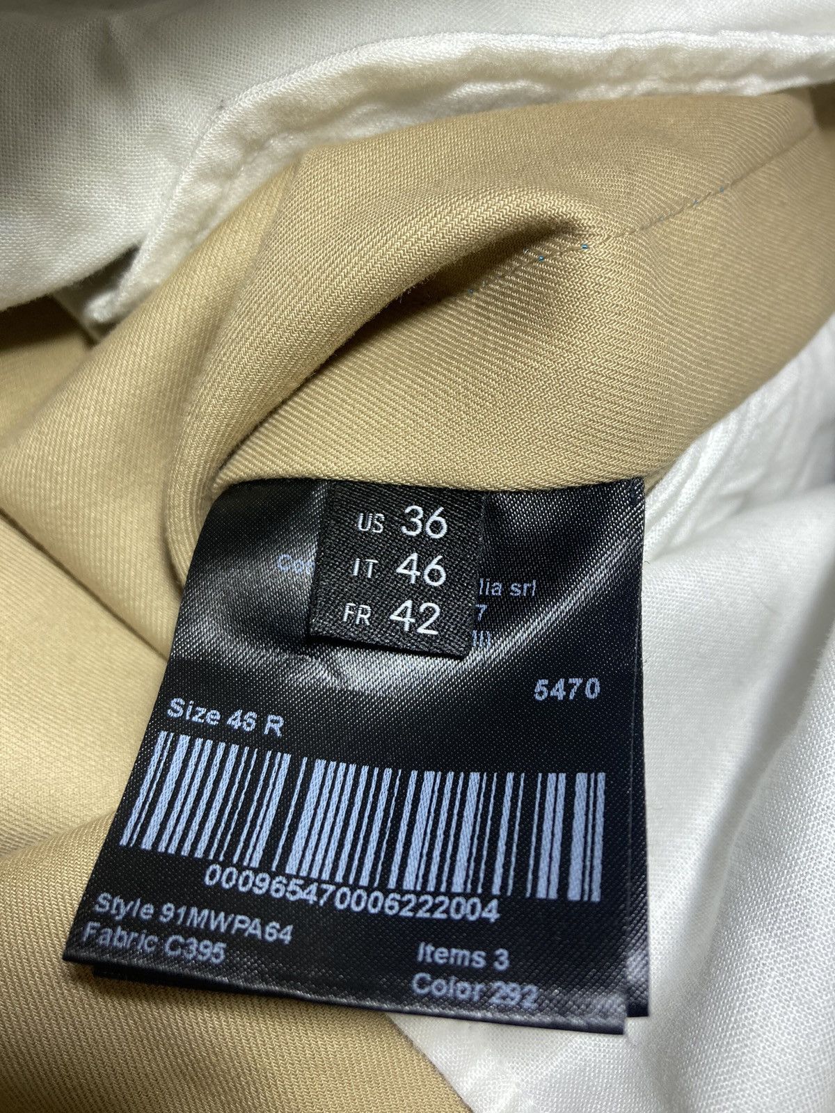 Calvin Klein 205W39NYC FW18 Calvin Klein 205W39NYC Raf Simons Khaki Side Stripe 46 Size US 30 / EU 46 - 6 Thumbnail