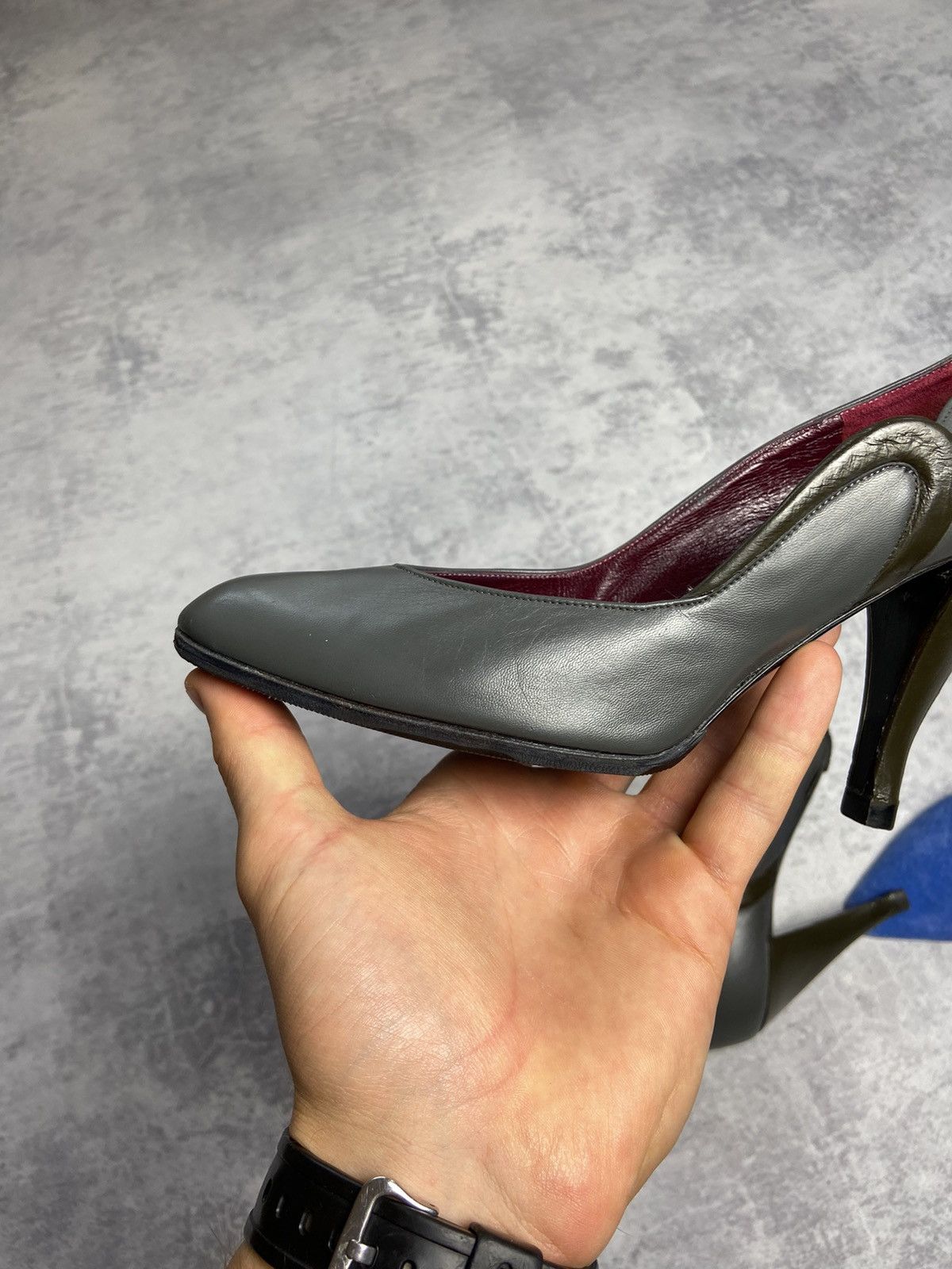 Christian Dior 90s Souliers Leather Vintage Luxury Y2K Heels