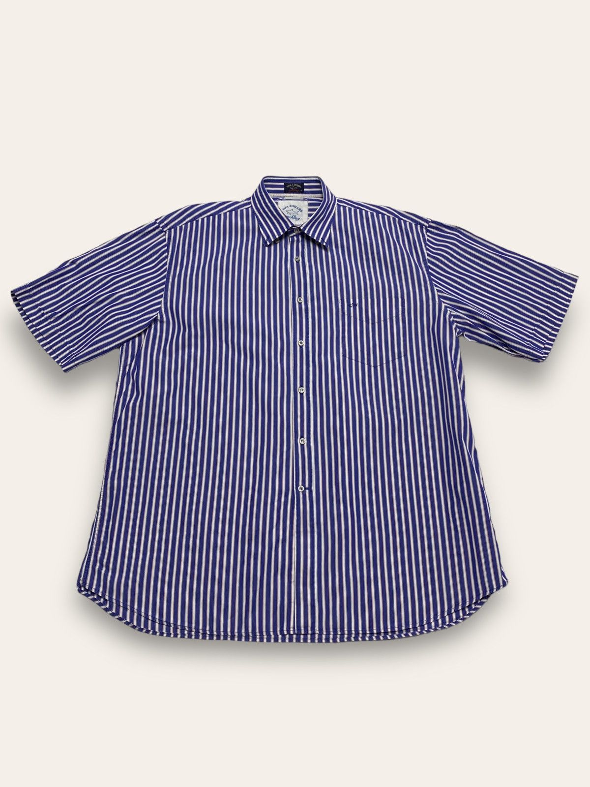 Paul & Shark Vintage PAUL SHARK Crazy 3D Effect Button Up Shirt Size US XXL / EU 58 / 5 - 1 Thumbnail