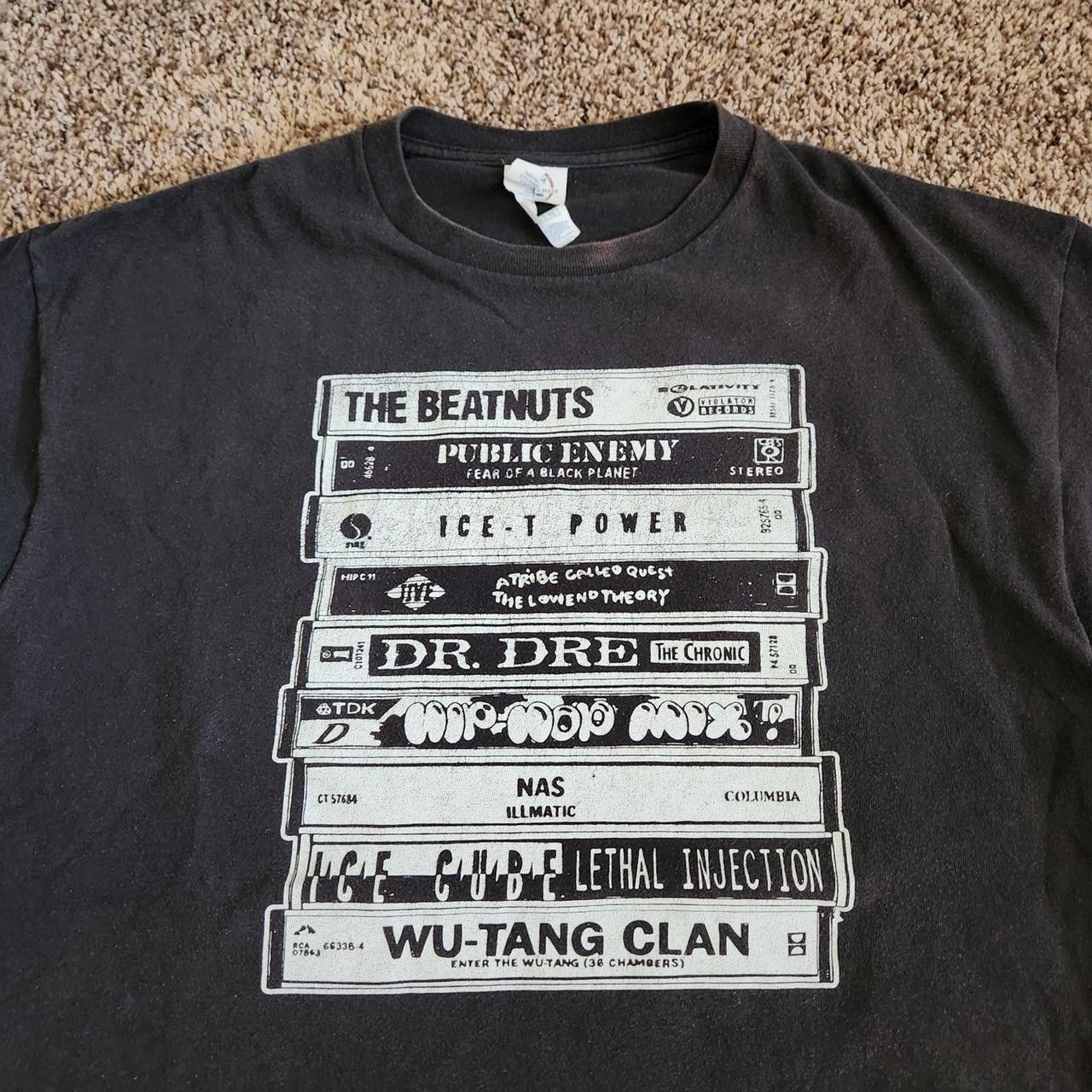 Rap Tees Old School Hip Hop Rap Tee Vintage Dr. Dre Ice Cube WuTang Size US XL / EU 56 / 4 - 2 Thumbnail