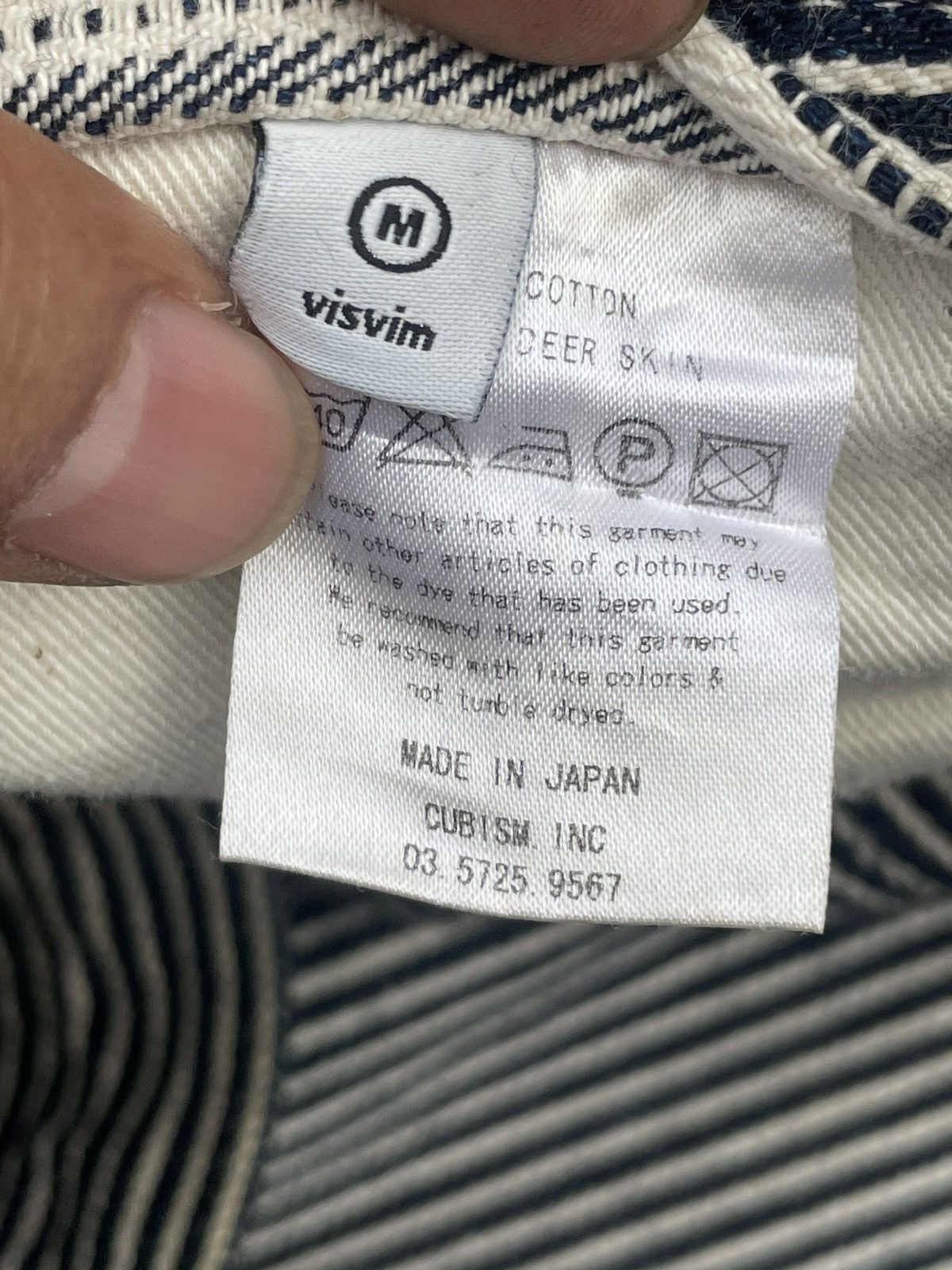 Visvim Vintage Visvim 2001 Hickory Denim Size US 33 - 18 Thumbnail