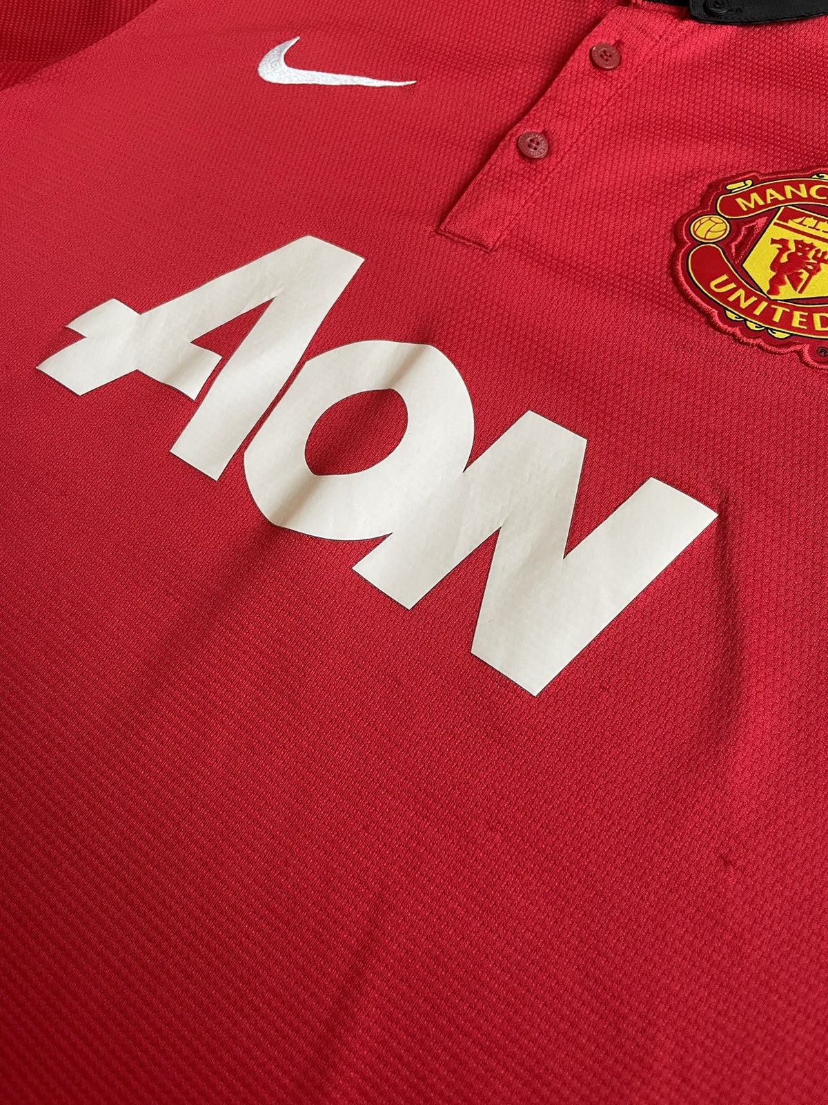 Nike Nike Manchester United 2013/2014 Home Soccer Jersey Kit L Size US L / EU 52-54 / 3 - 5 Thumbnail