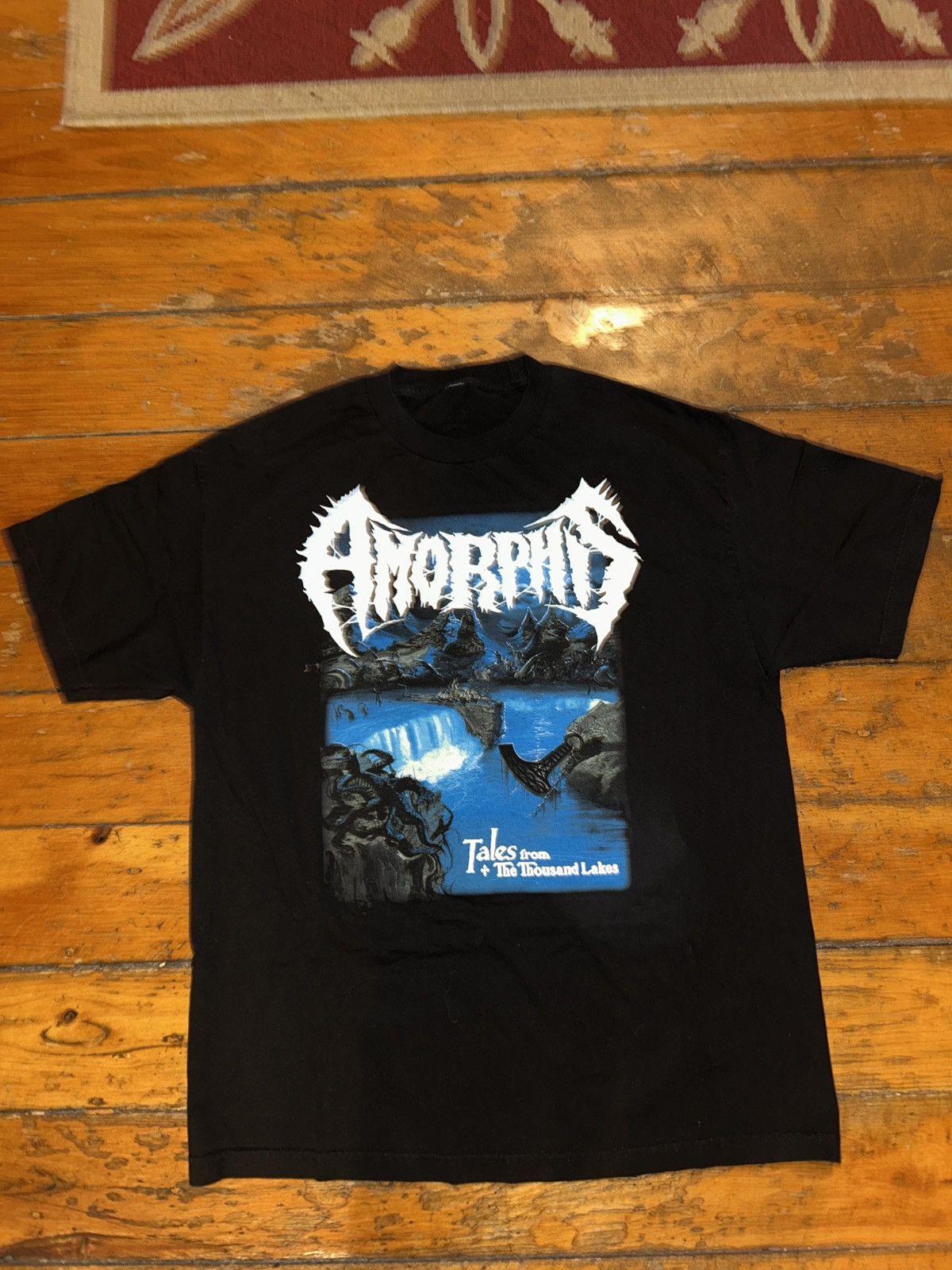Band Tees Vintage Amorphis metal shirt Size US XL / EU 56 / 4 - 2 Thumbnail