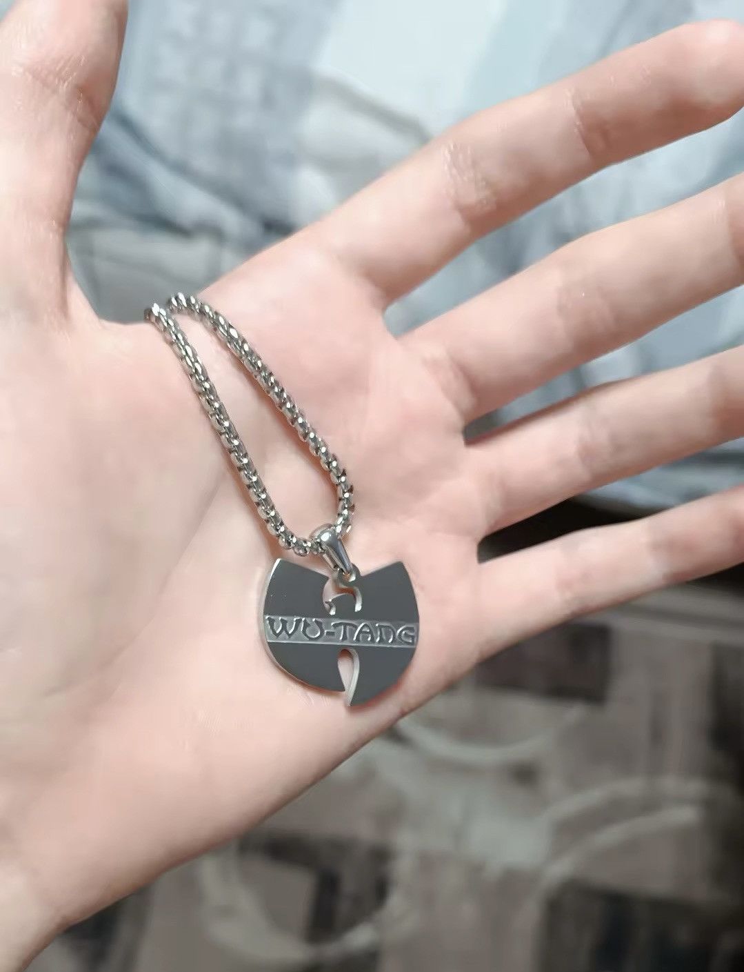 Vintage Fashion Titanium Steel Pendant Necklace Size ONE SIZE - 6 Thumbnail