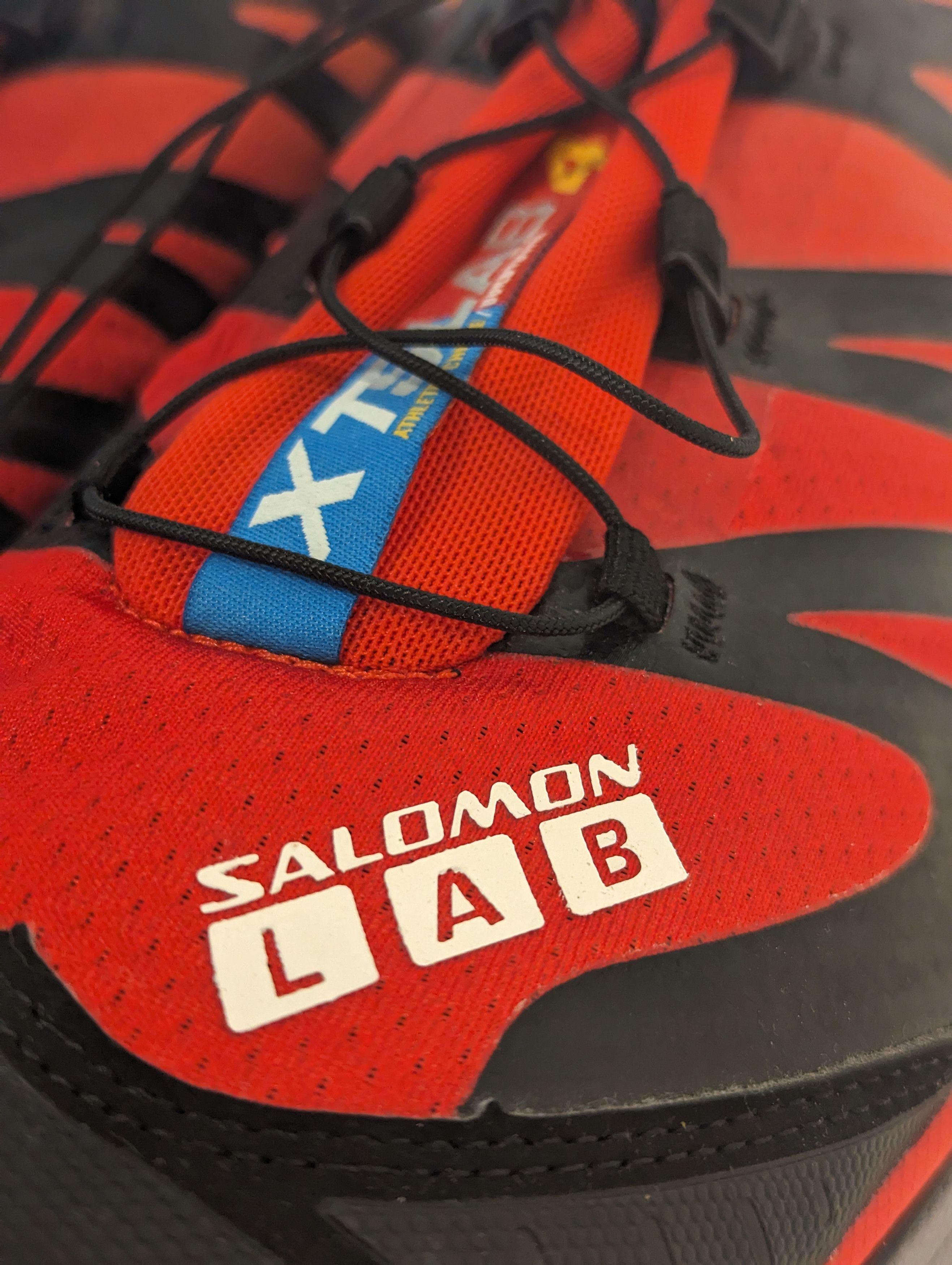 Salomon Salomon S/Lab XT-4 Adv 'Fiery Red Impact Yellow' Size US 12 / EU 45 - 5 Thumbnail