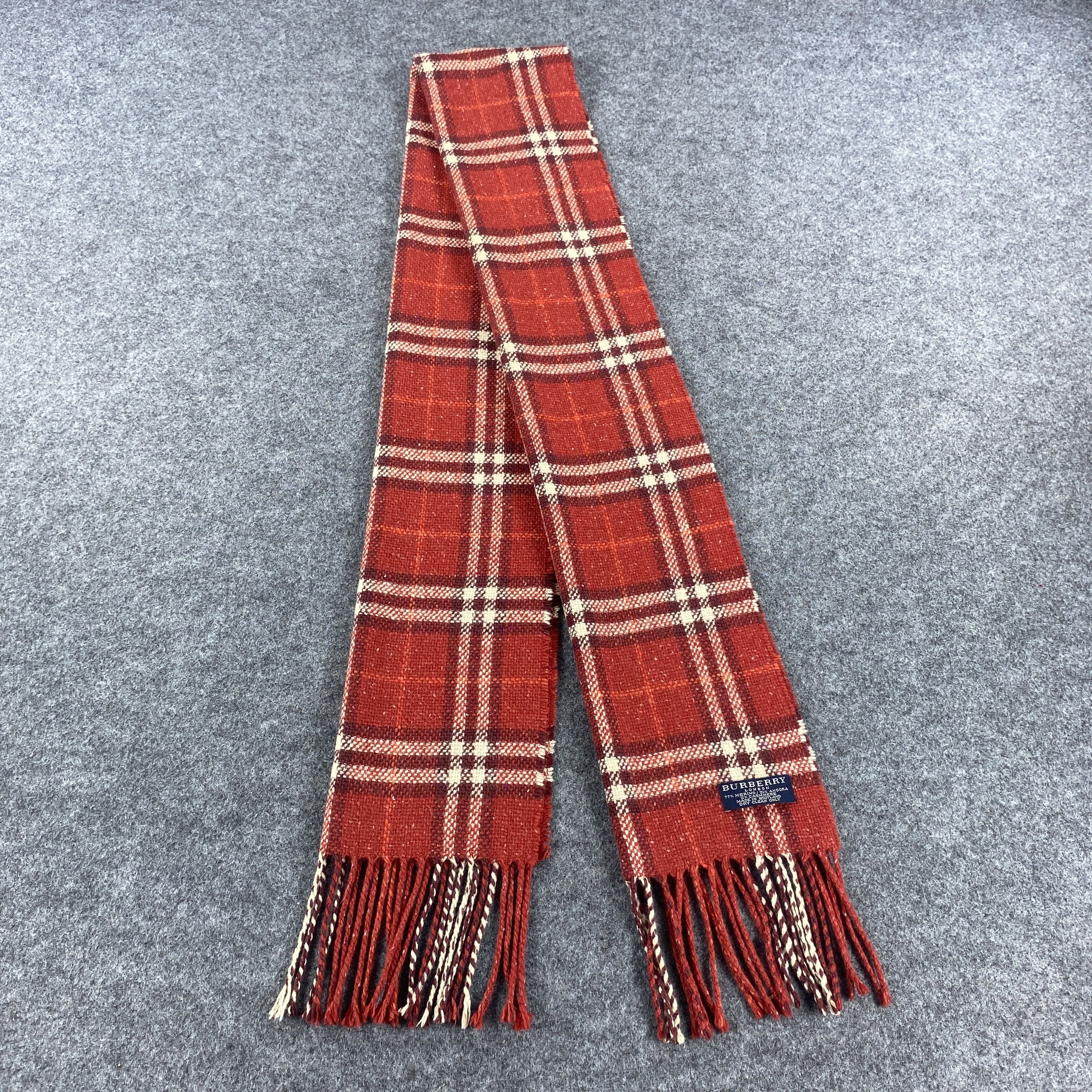 Burberry × Vintage GF10670 Burberry Scarf Neck Wear Muffler Nova Check Size ONE SIZE - 1 Thumbnail