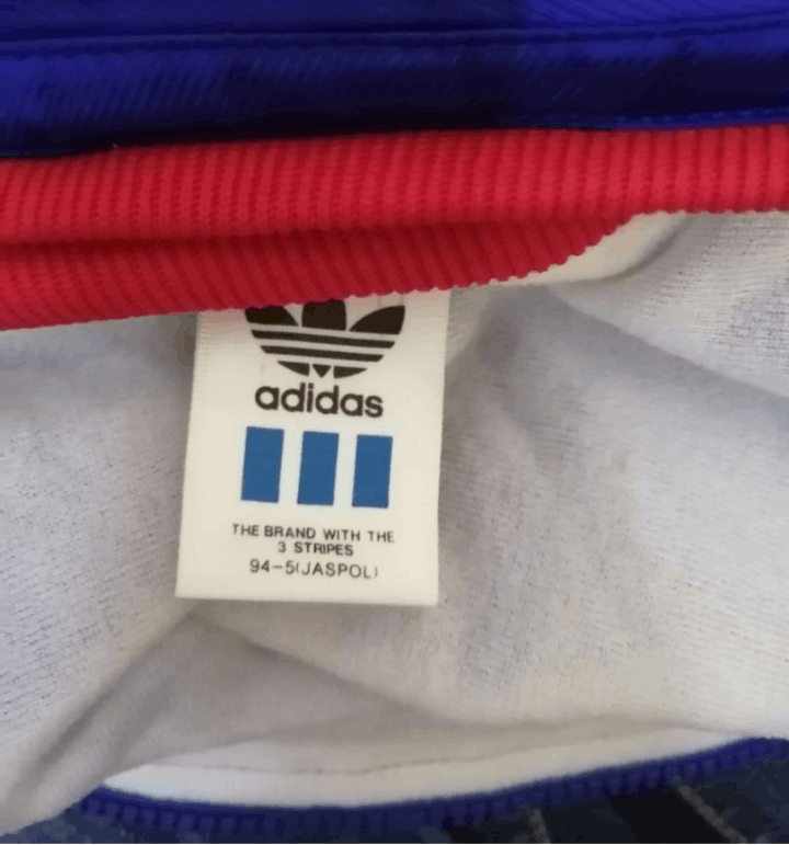 Adidas × Vintage Vintage 90s Adidas trainers jacket Size US L / EU 52-54 / 3 - 6 Thumbnail
