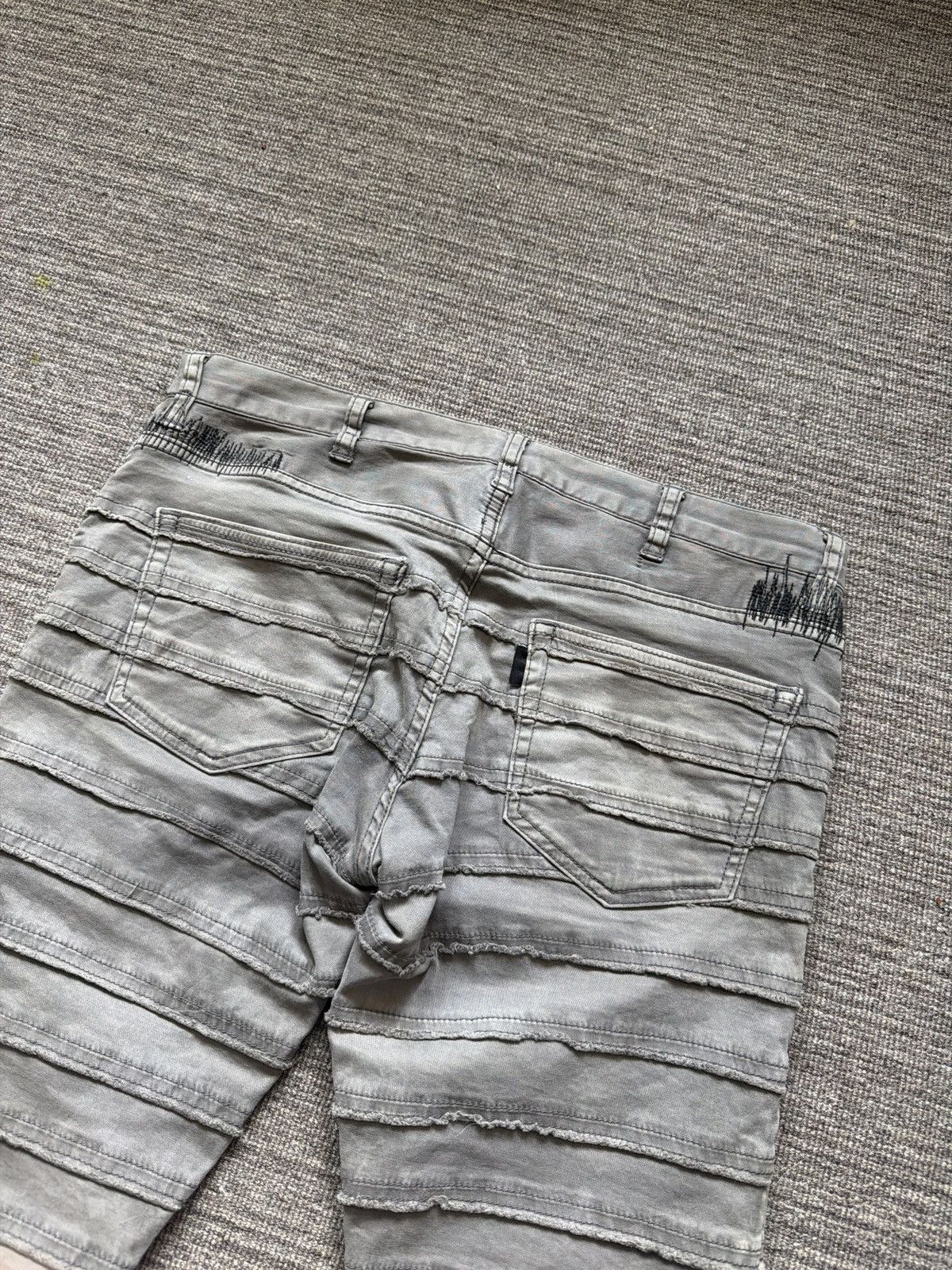 Undercover Undercover 13AW Hagi Denim Gray Size US 27 - 6 Thumbnail