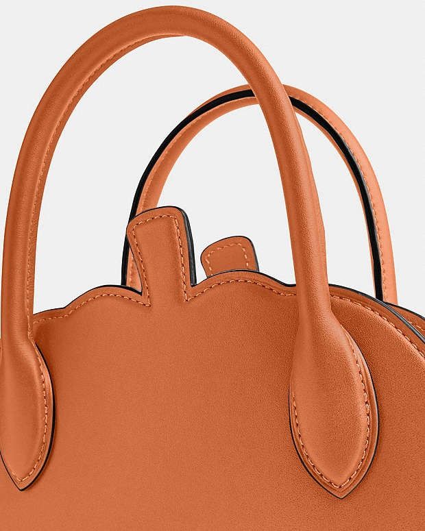 Coach NWT Coach Pumpkin Runway Zipper Leather Crossbody cu868 Size ONE SIZE - 8 Thumbnail