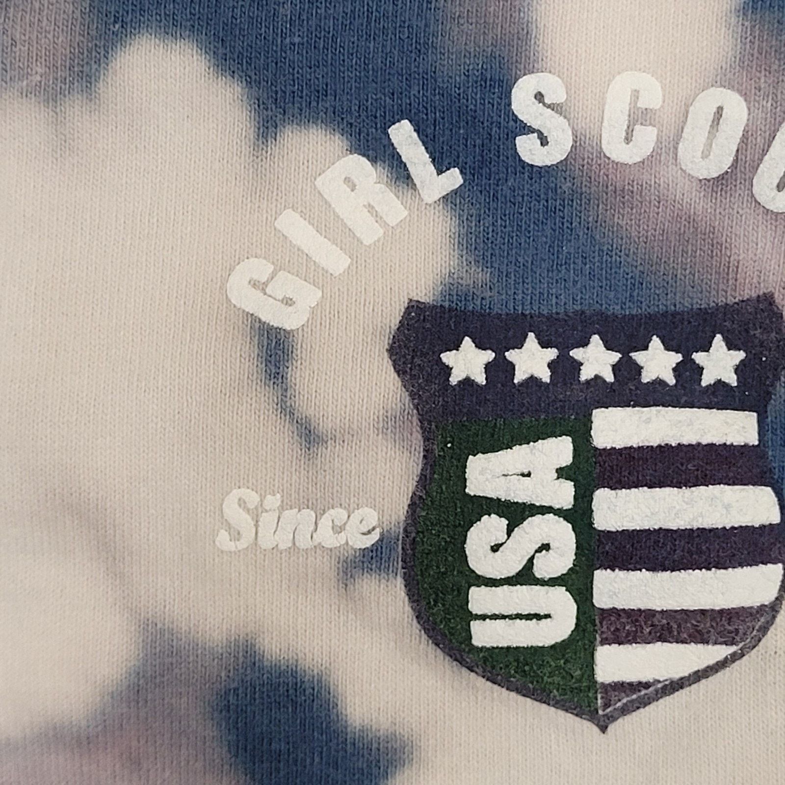 Vintage Vintage 1992 Girl Scout USA Shirt Womens 2XL 24x31 Bleached Size XXL / US 16-18 / IT 52-54 - 6 Thumbnail
