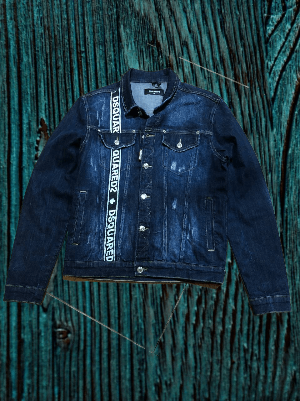 Dsquared2 DSquared2 Logo Denim Men's Jacket Trucker Size US M / EU 48-50 / 2 - 1 Thumbnail
