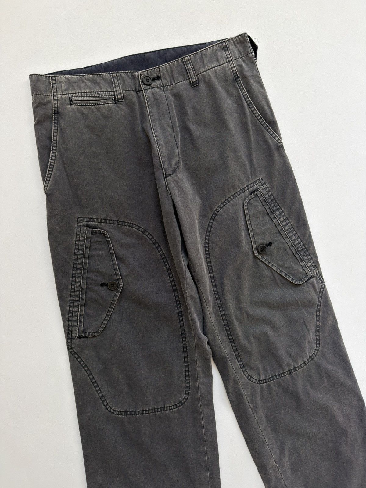 Comme des Garcons A/W 05 Enzyme Washed Utility Pants Size US 32 / EU 48 - 5 Thumbnail