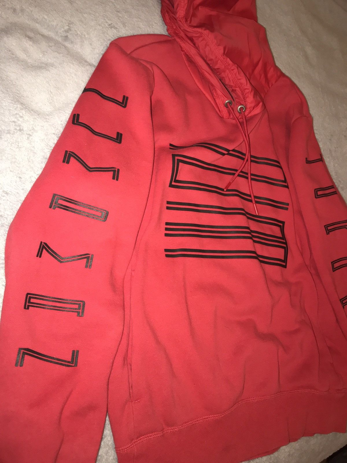 Jordan Brand Jumpman Jordan 23 11s logo Nike Red Small hoodie Size US S / EU 44-46 / 1 - 5 Thumbnail