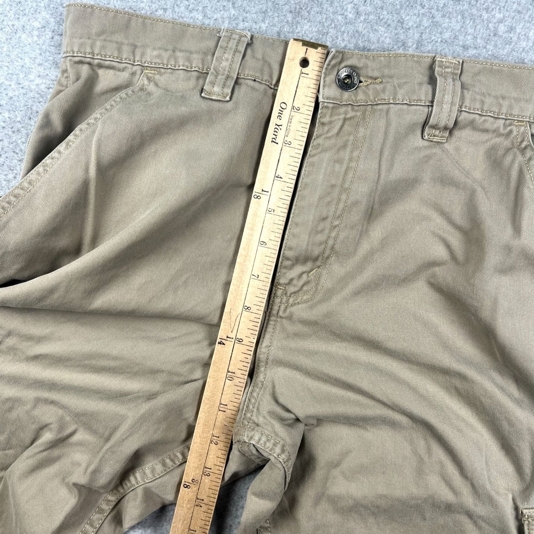 Levi's VINTAGE Levi's SilverTab Cargo Pants 31x32 Beige Mens 90s Y2K Loose Baggy Wide Leg Size US 31 - 7 Thumbnail