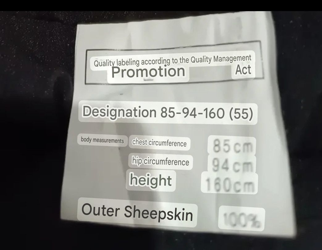 Other Balmain SS11 Safety Sheepskin Crystal Denim Vest Style Size L / US 10 / IT 46 - 8 Thumbnail