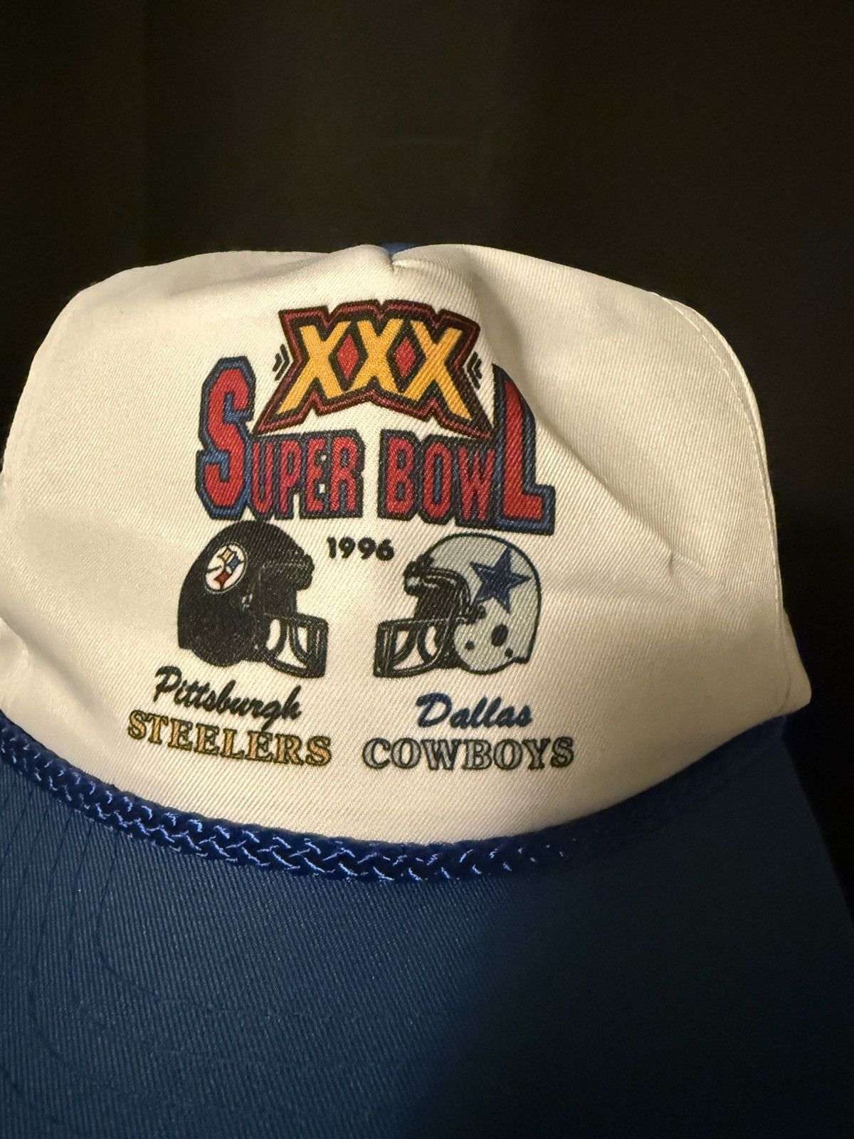 NFL Vintage Super bowl XXX hat Size ONE SIZE - 4 Thumbnail