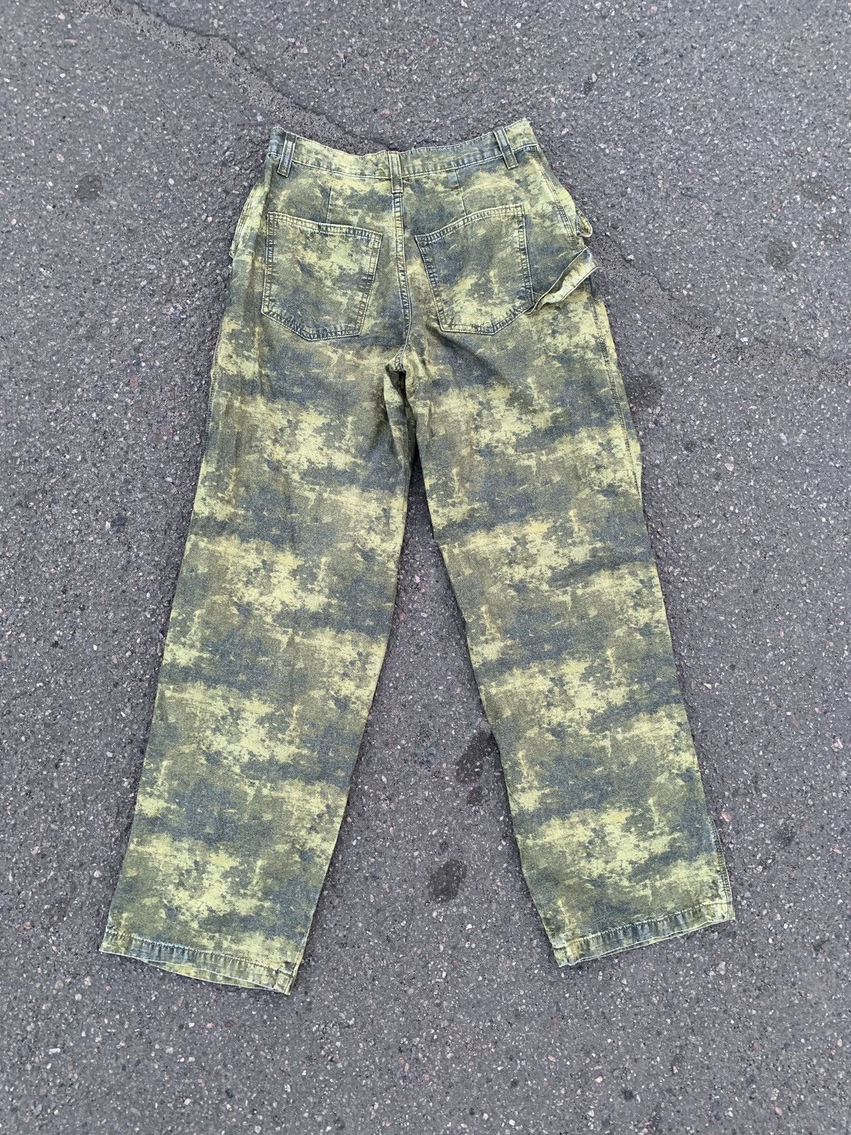 Vintage Avantgarde Camouflaged Military Cargo Pants Size US 30 / EU 46 - 10 Thumbnail
